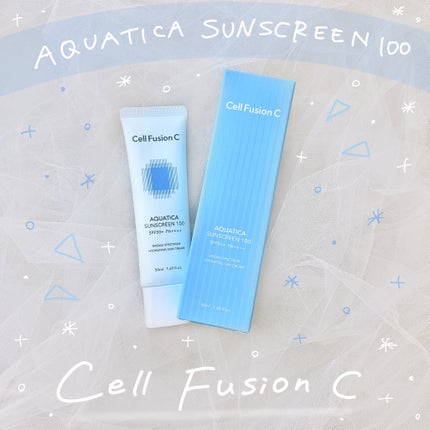 アクアティカサンスクリーン100/Cell Fusion C(セルフュージョンシー)/日焼け止めクリームを使ったクチコミ(1枚目)