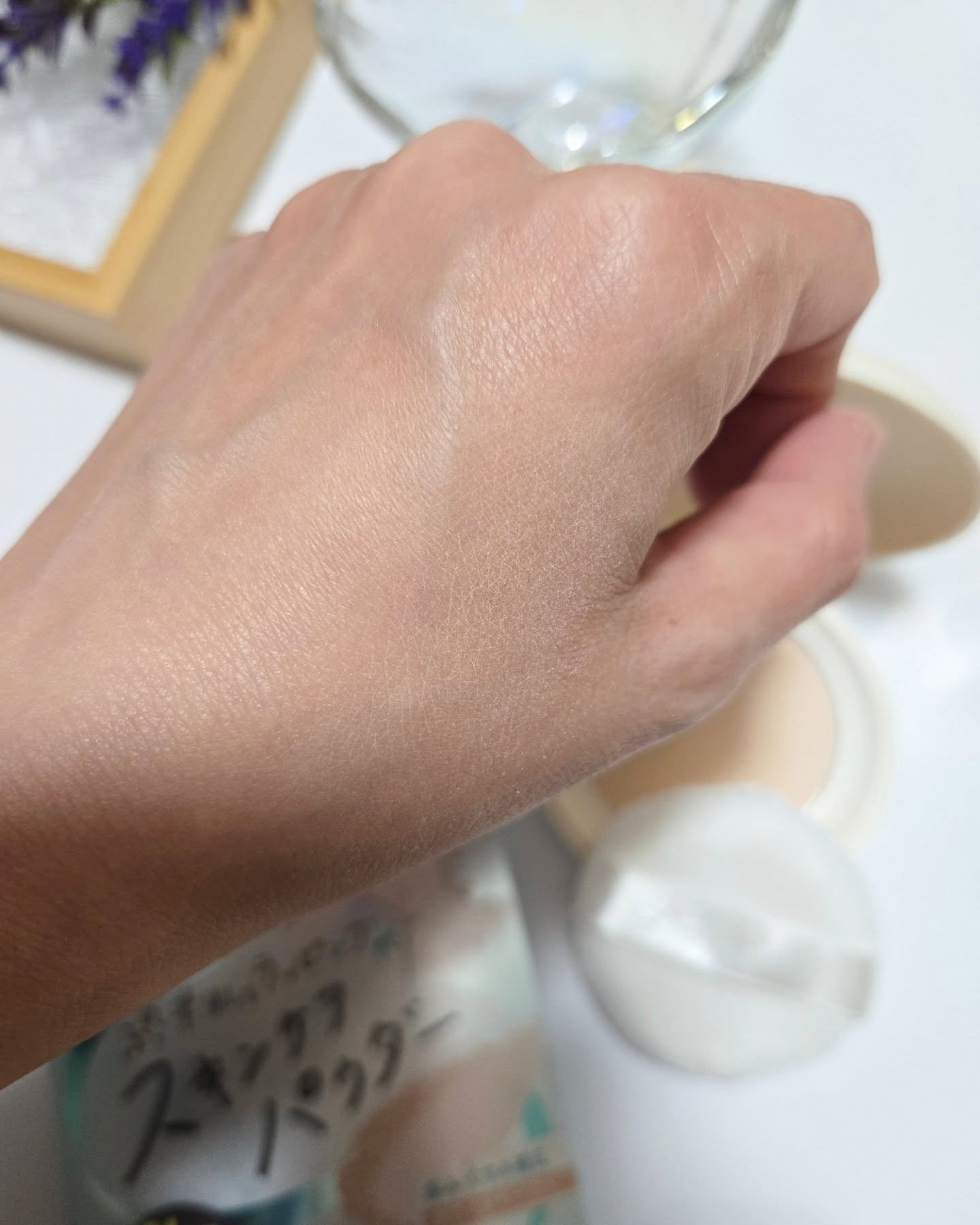 サナ 素肌記念日 薬用スキンケアパウダー ACホワイト【医薬部外品】/素肌記念日/プレストパウダーを使ったクチコミ（3枚目）