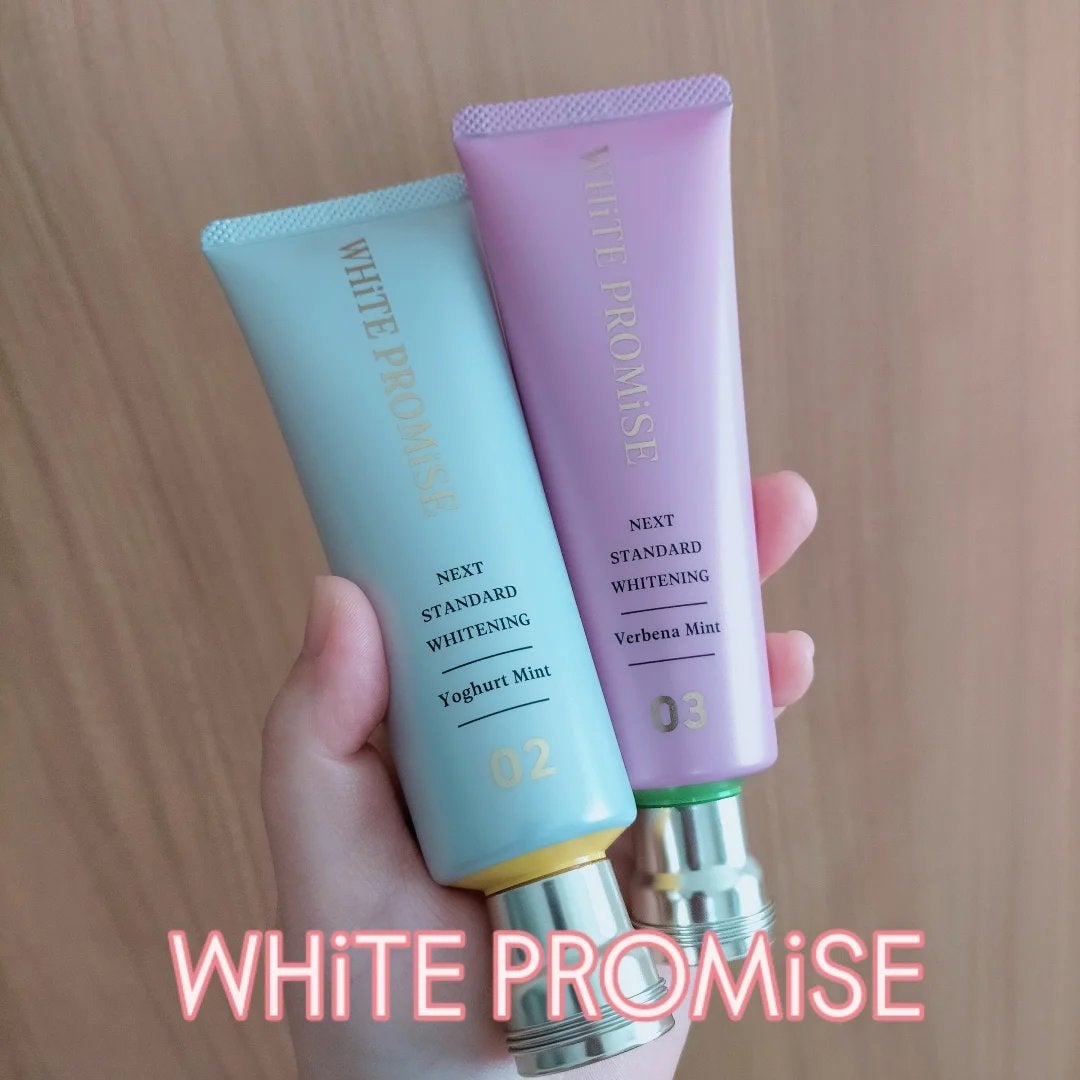 ホワイトプロミス 美白*+むし歯予防*/WHiTE PROMiSE/歯磨き粉を使ったクチコミ(3枚目)