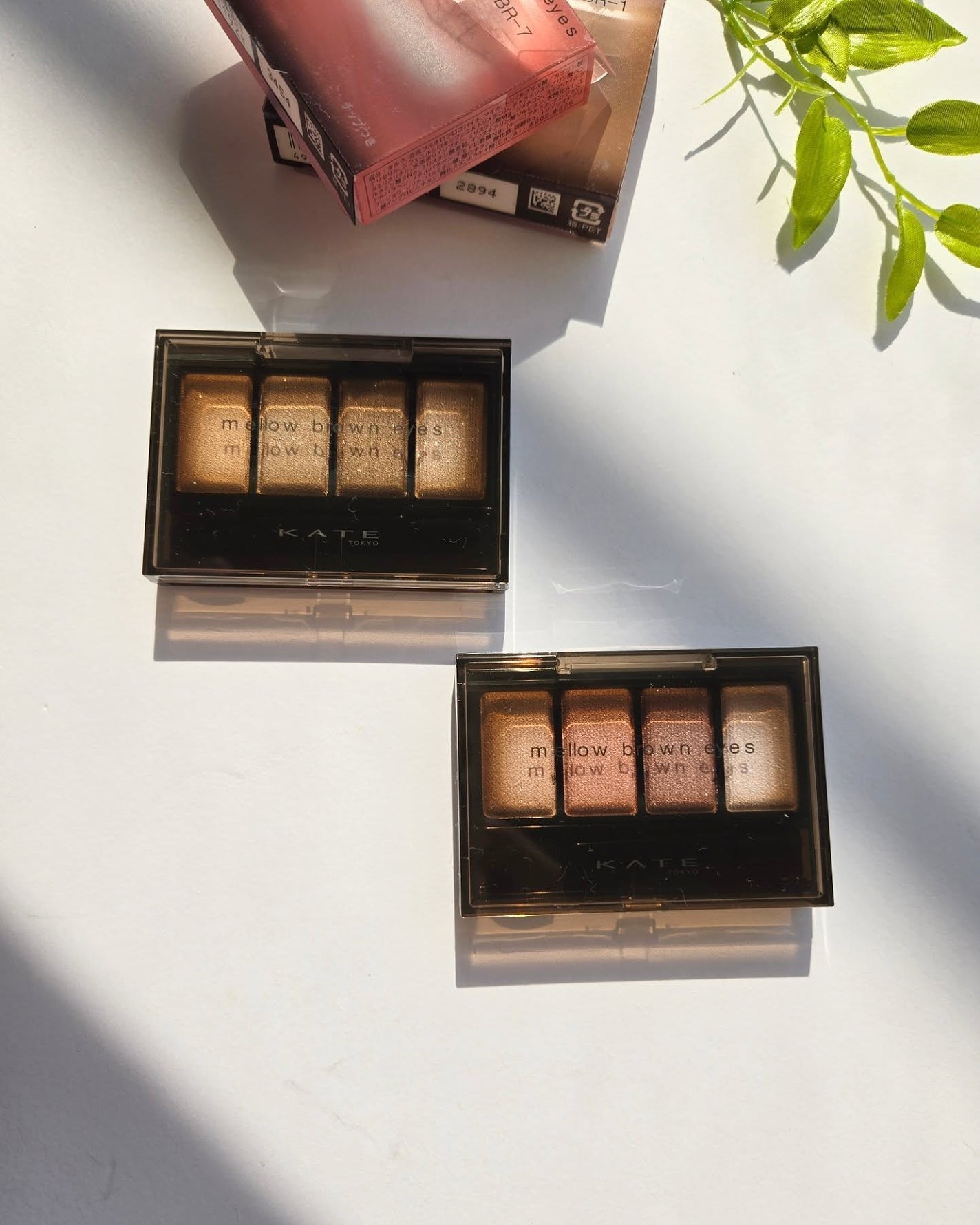 ケイト メロウブラウンアイズ/KATE/アイシャドウパレットを使ったクチコミ(4枚目)