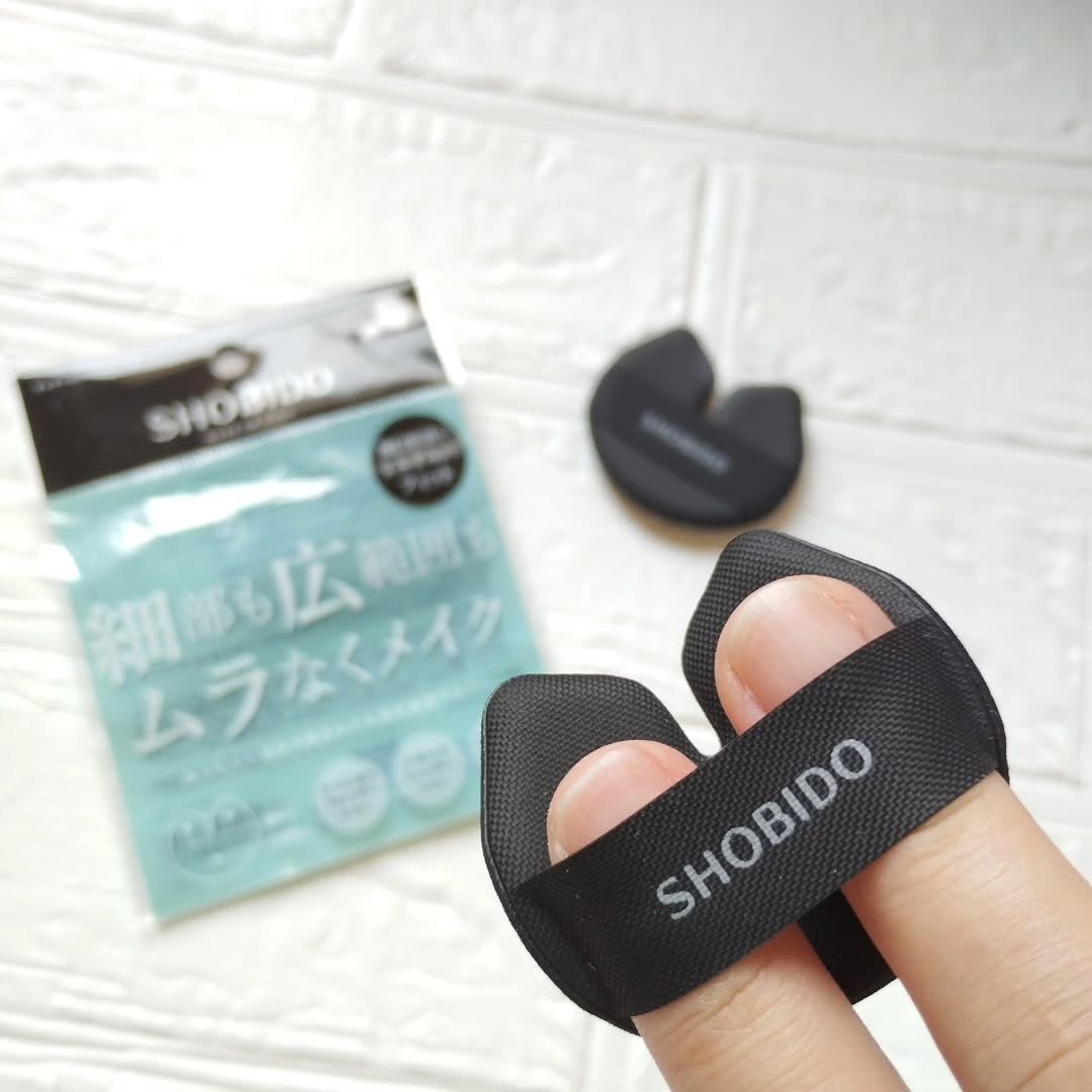 Wポイントメイクブラシ/SHOBIDO/メイクブラシを使ったクチコミ(3枚目)