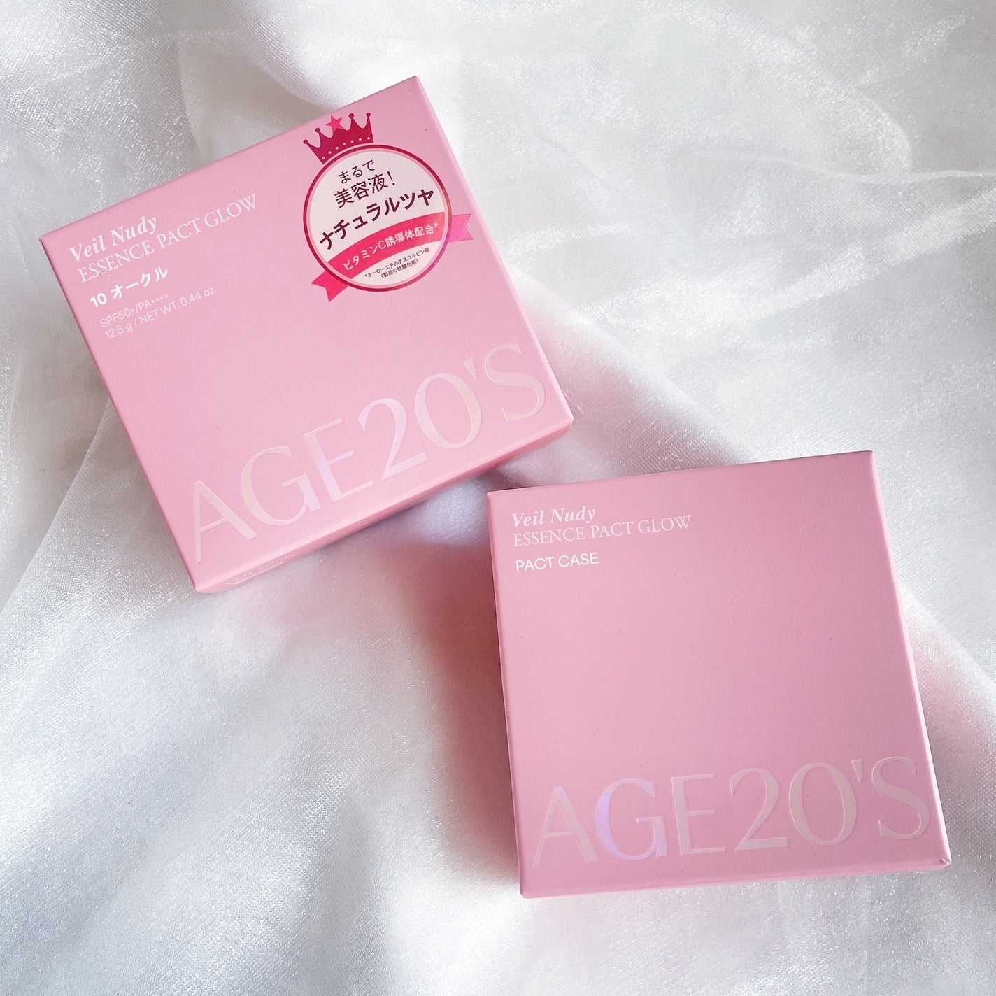 ヴェールヌーディ エッセンスパクトグロウ/AGE20’s/クリーム・エマルジョンファンデーションを使ったクチコミ(6枚目)