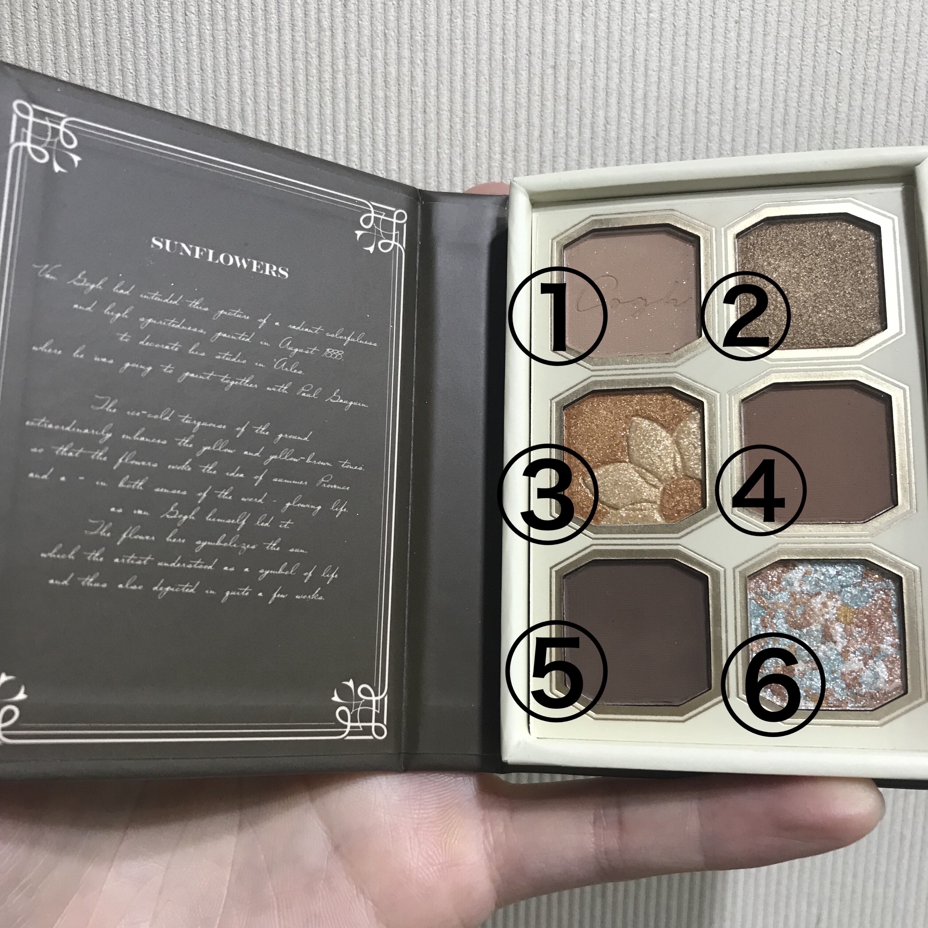 絵画アイシャドウパレット/MilleFée/アイシャドウパレットを使ったクチコミ（2枚目）