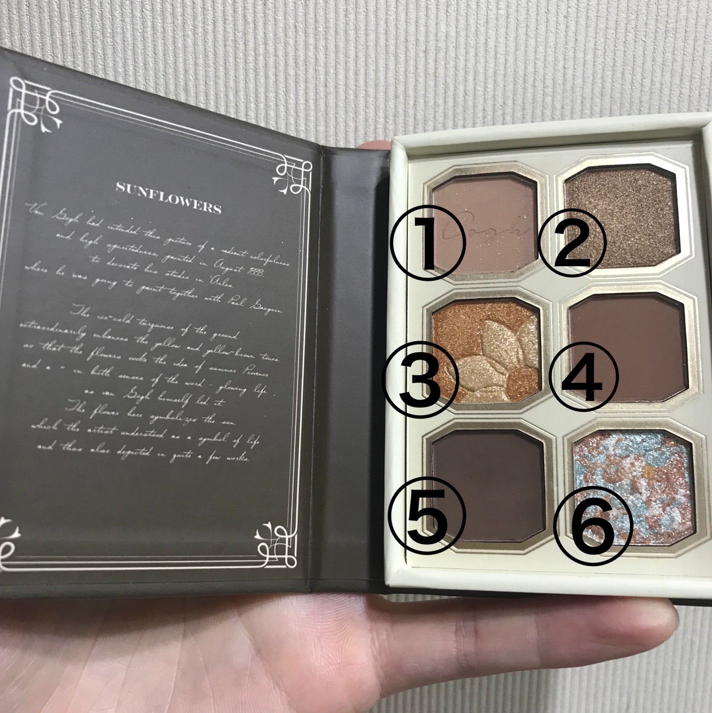 絵画アイシャドウパレット/MilleFée/アイシャドウパレットを使ったクチコミ(2枚目)