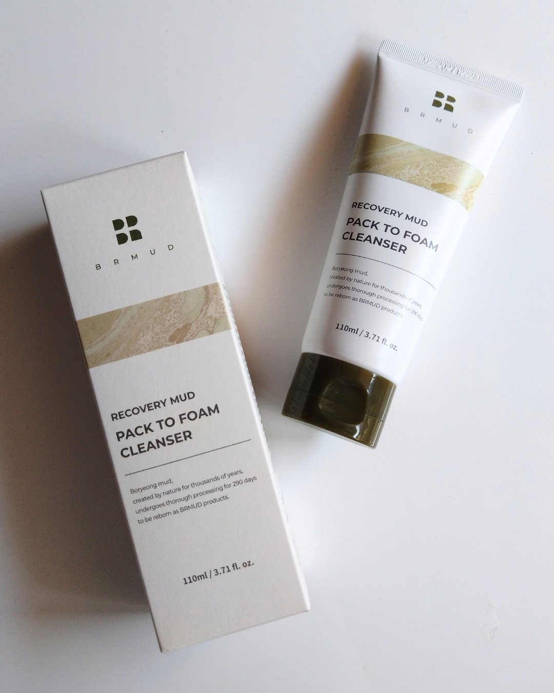 リカバリーマッドバックツーフォームクレンザー/BRMUD/洗顔フォームを使ったクチコミ（1枚目）