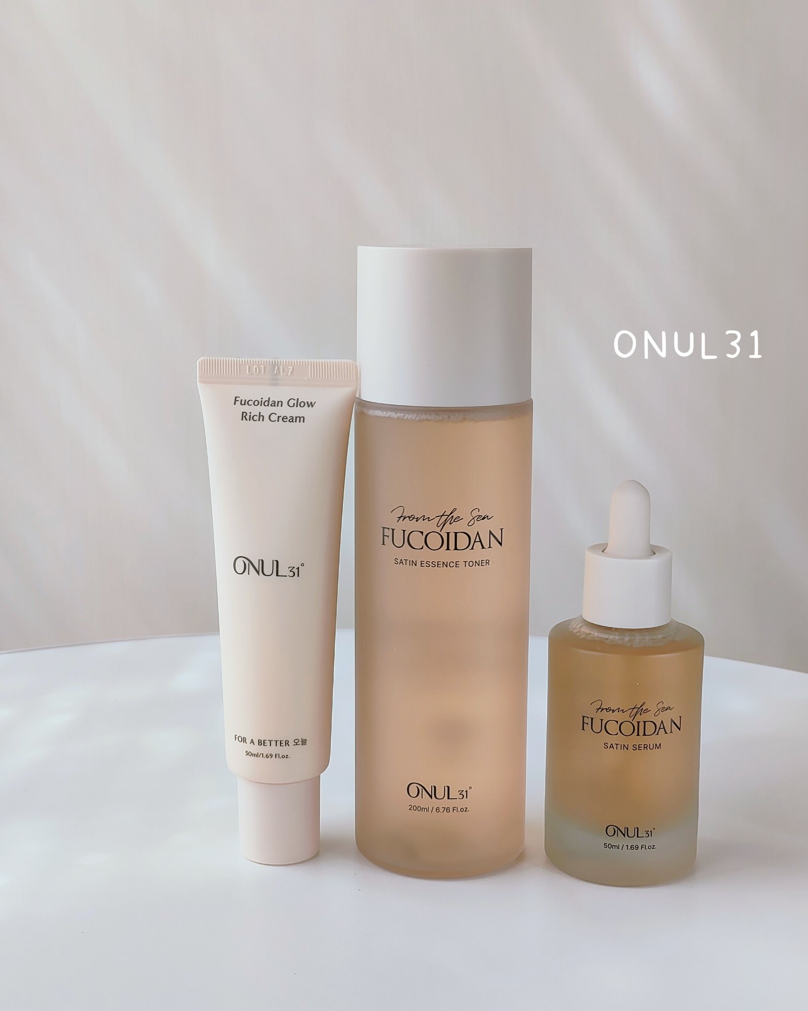 フコイダンサテンエッセンストナー/ONUL31/化粧水を使ったクチコミ（1枚目）