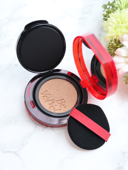 ビーベルベットカバークッション/espoir/クッションファンデーションを使ったクチコミ（1枚目）