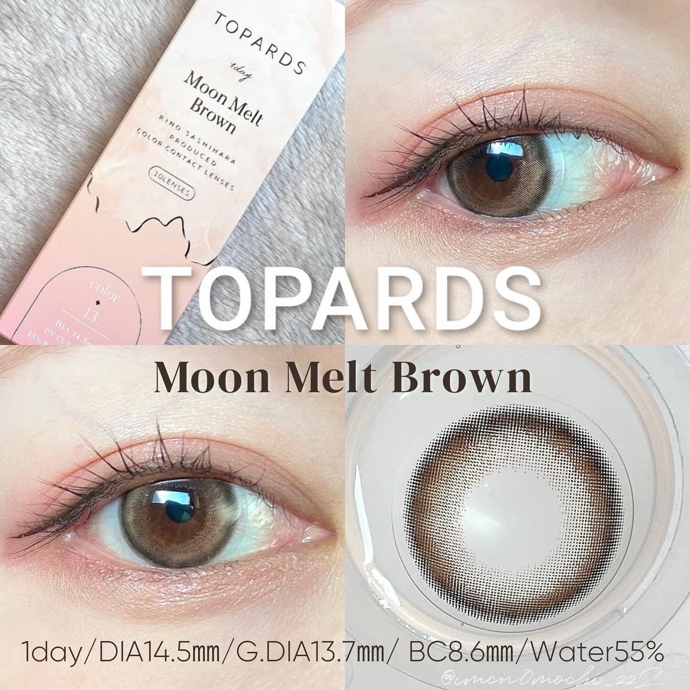 TOPARDS 1day/TOPARDS/ワンデー(1DAY)カラコンを使ったクチコミ(2枚目)