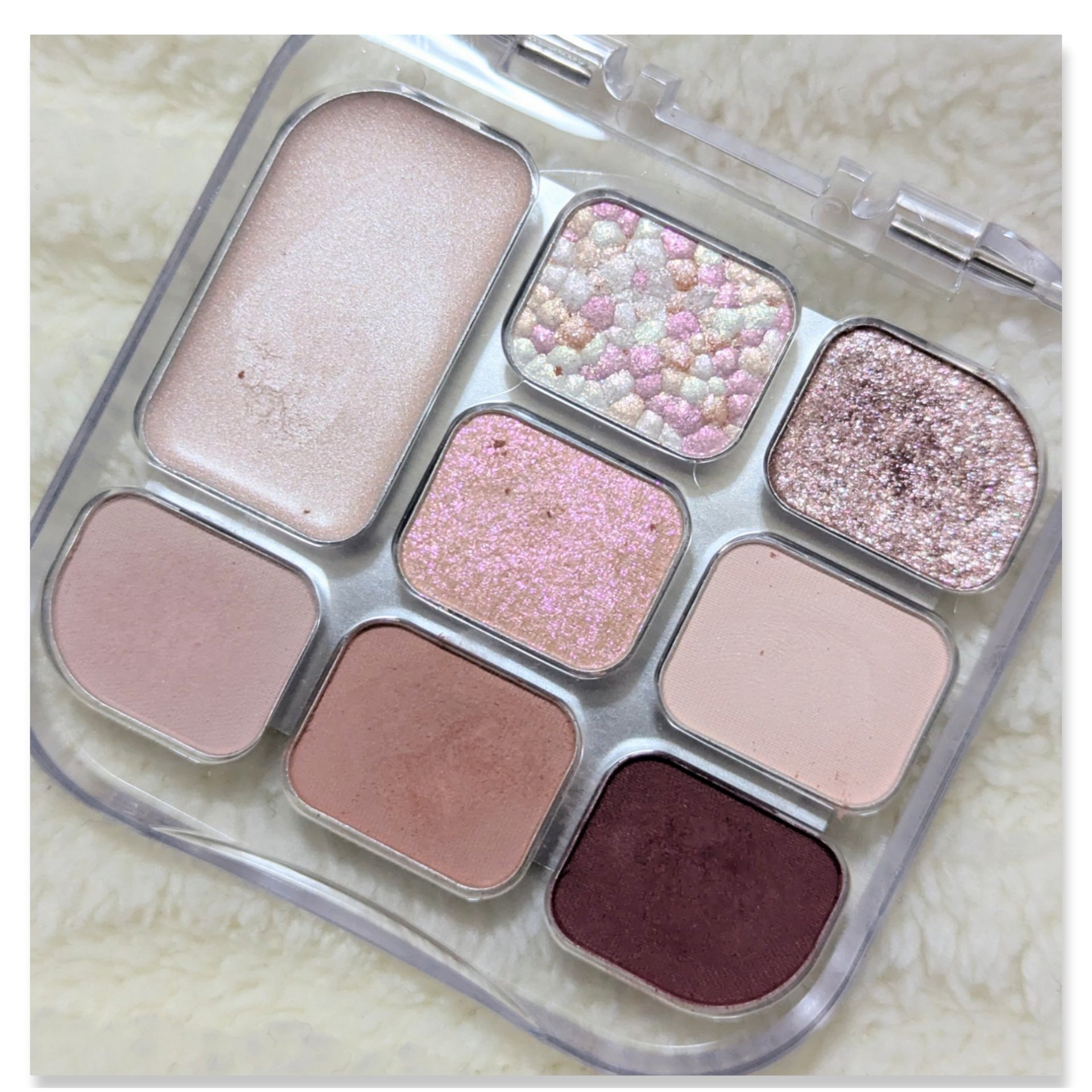 イロミッケ 8色アイシャドウパレット/iromikke/アイシャドウパレットを使ったクチコミ（3枚目）