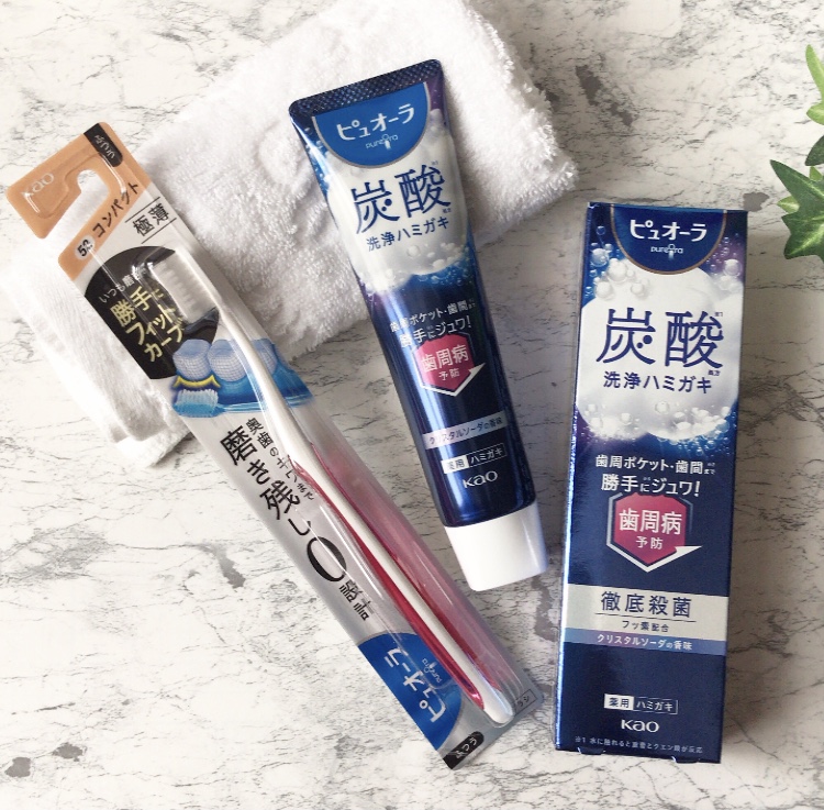 ピュオーラ 炭酸ハミガキ【医薬部外品】/ピュオーラ/歯磨き粉を使ったクチコミ（2枚目）