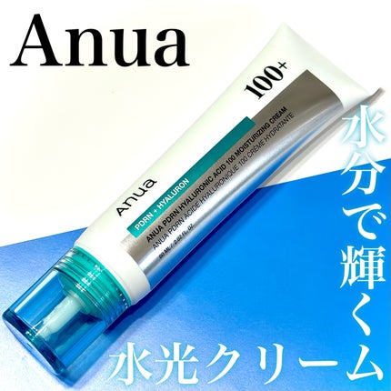 PDRNヒアルロン酸100 モイスチャライジングクリーム/Anua/フェイスクリームを使ったクチコミ(1枚目)