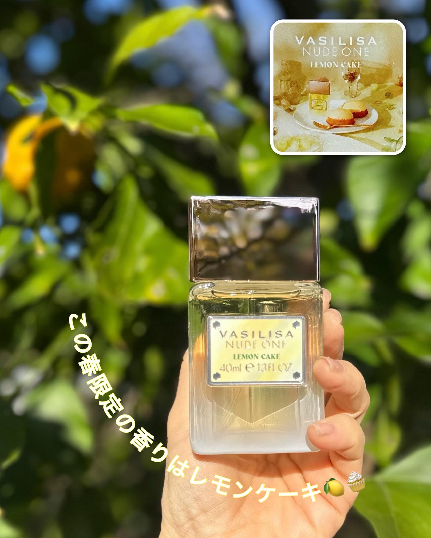 ヴァシリーサ ヌード ワン レモンケーキ オードパルファム/ヴァシリーサ/香水(レディース)を使ったクチコミ（1枚目）