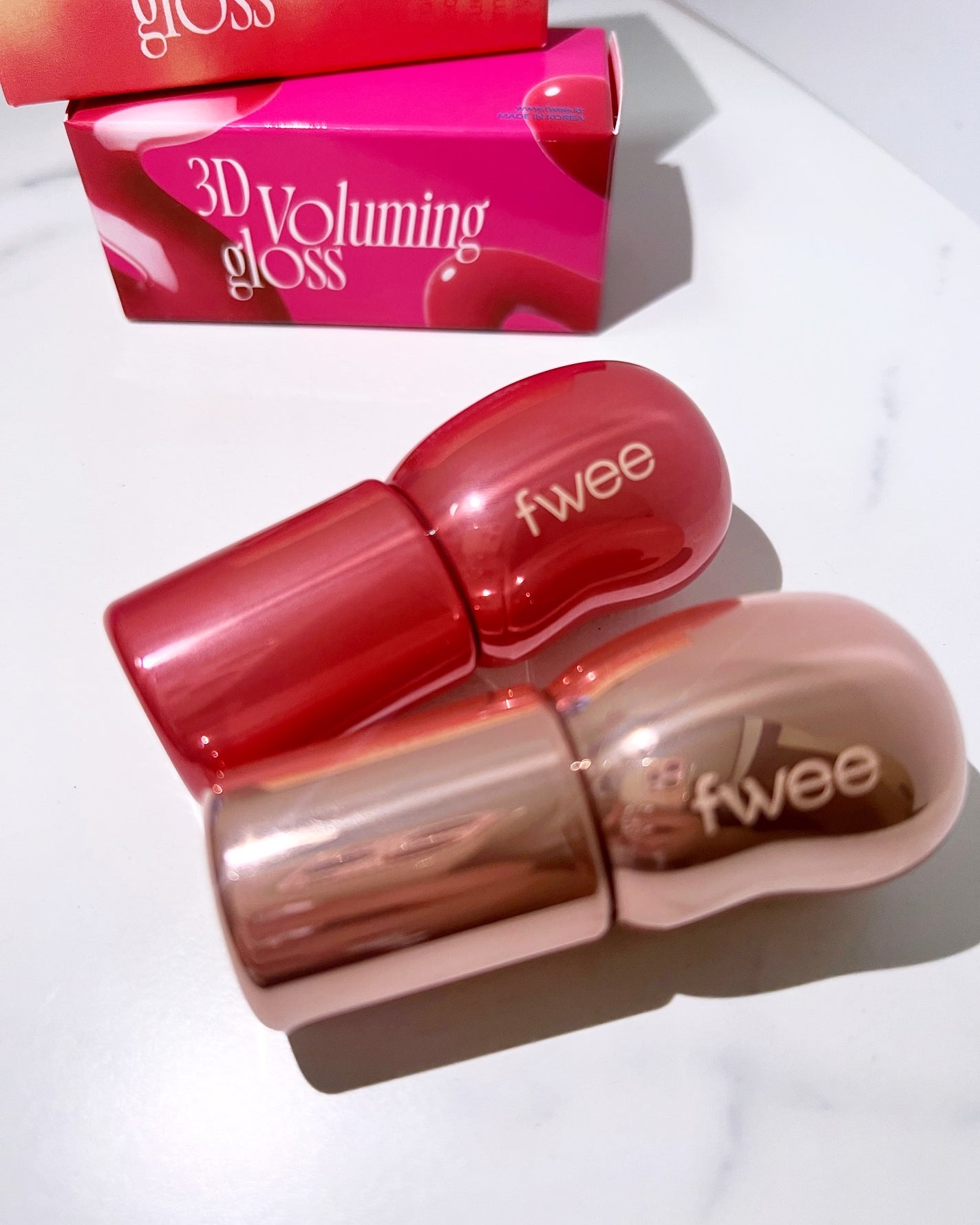 フィー 3Dボリューミンググロス/fwee/リップグロスを使ったクチコミ(2枚目)