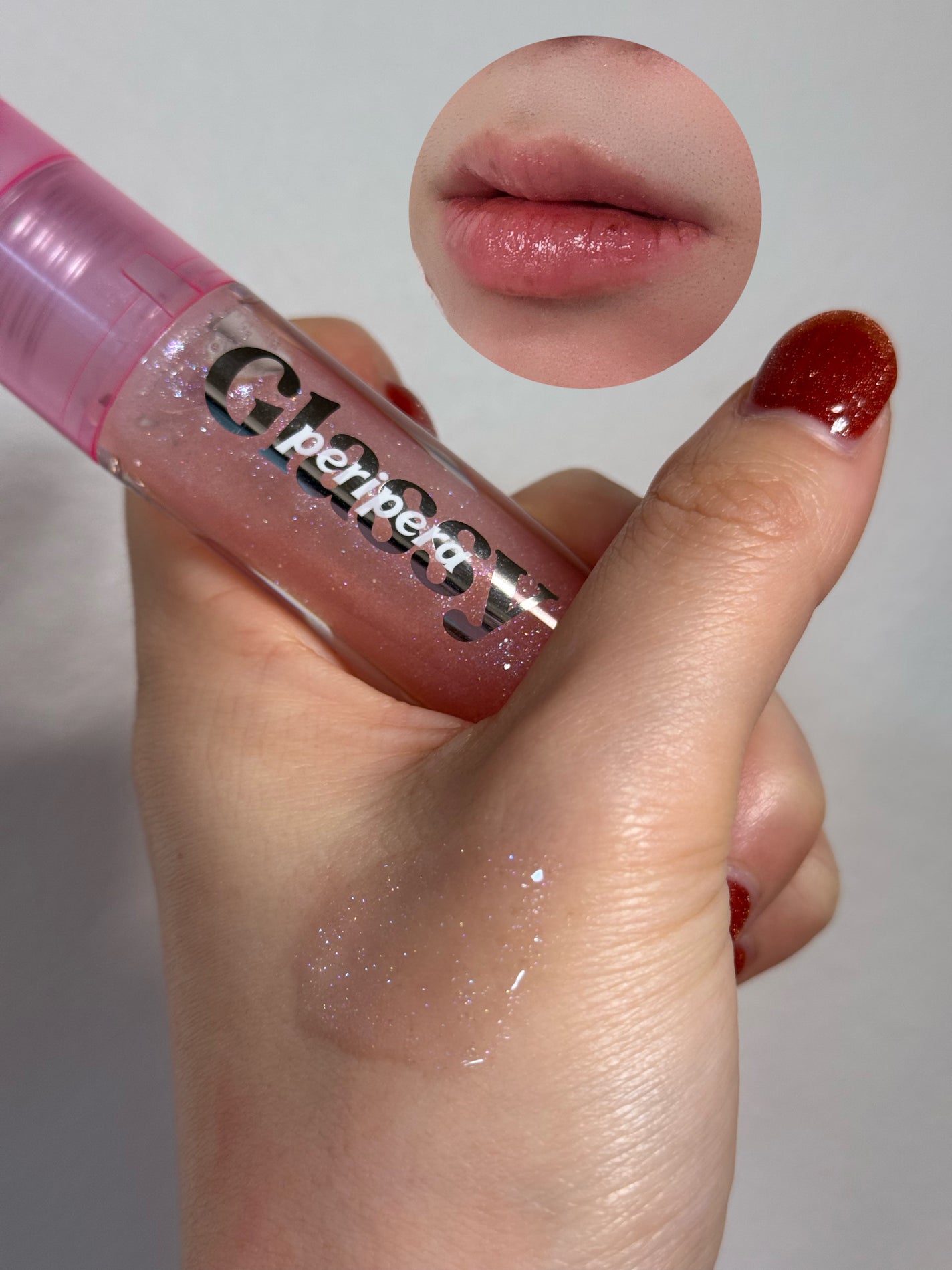 インク グラスティング リップ グロス/PERIPERA/リップグロスを使ったクチコミ(2枚目)