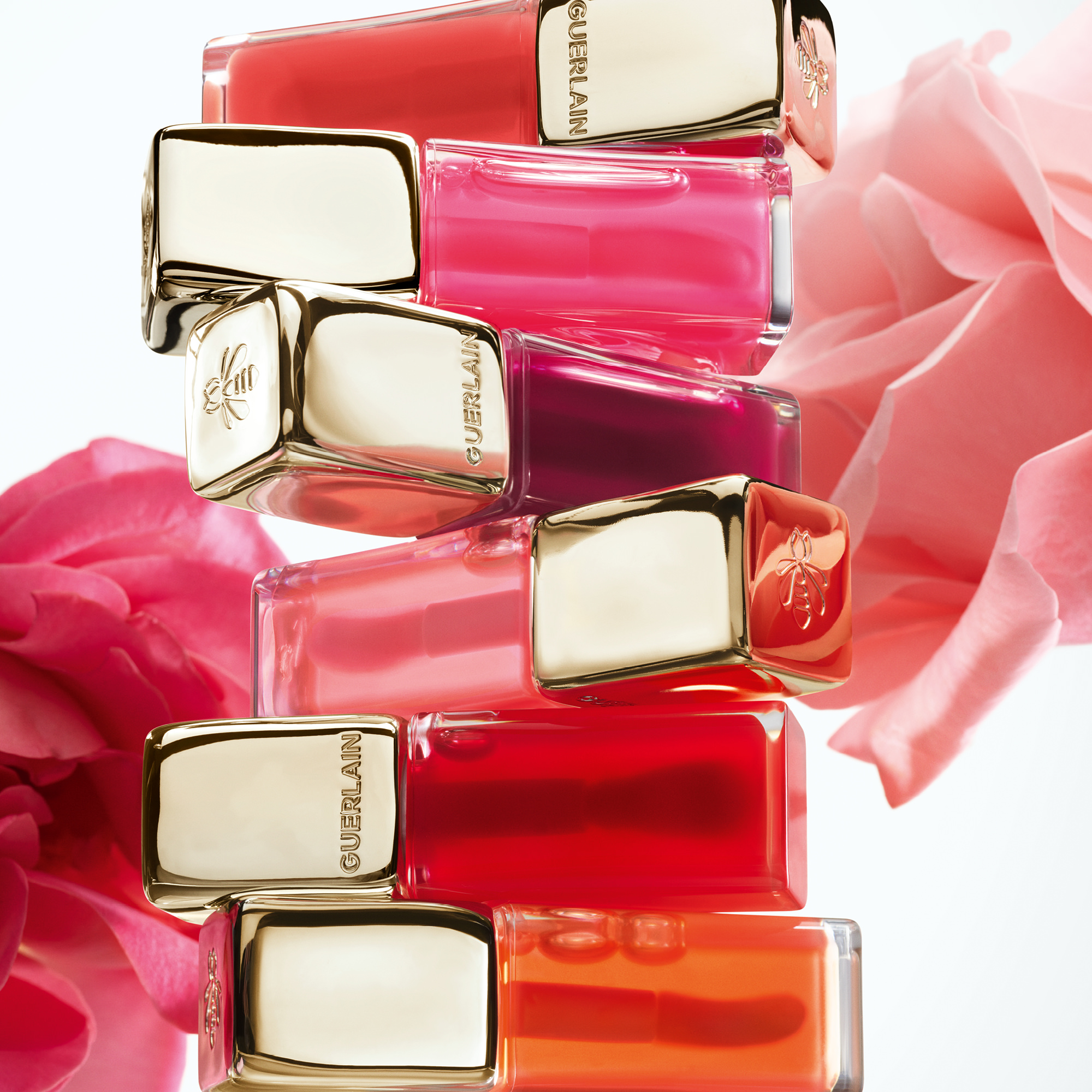 キスキス ビー グロウ オイル/GUERLAIN/リップグロスを使ったクチコミ（2枚目）