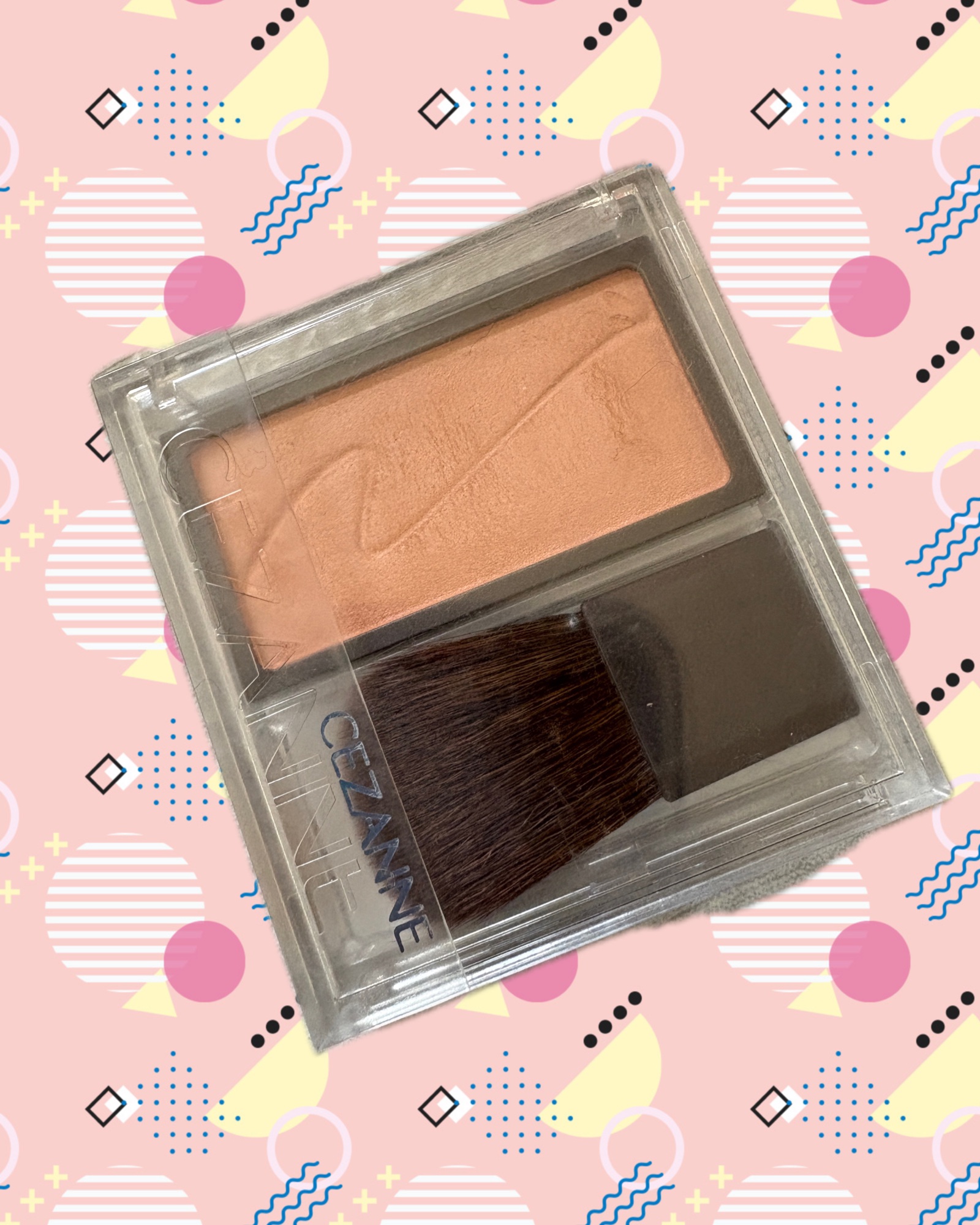 チークブラッシュ/CEZANNE/パウダーチークを使ったクチコミ（1枚目）