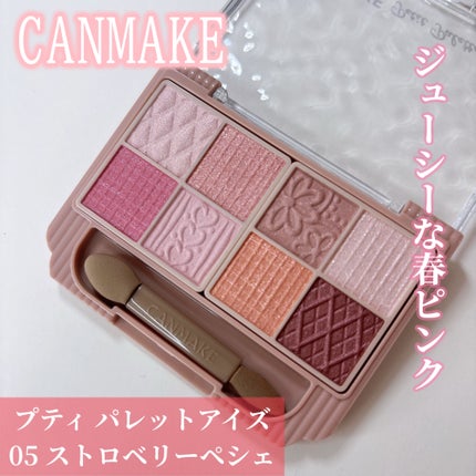 プティパレットアイズ/キャンメイク/パウダーアイシャドウを使ったクチコミ(1枚目)