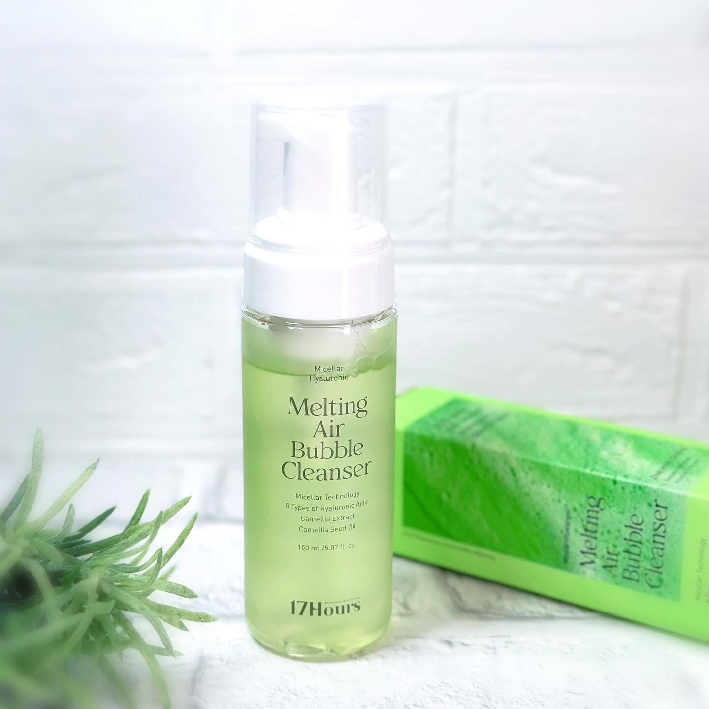 メルティングエアバブルクレンザー/17Hours/その他洗顔料を使ったクチコミ（3枚目）