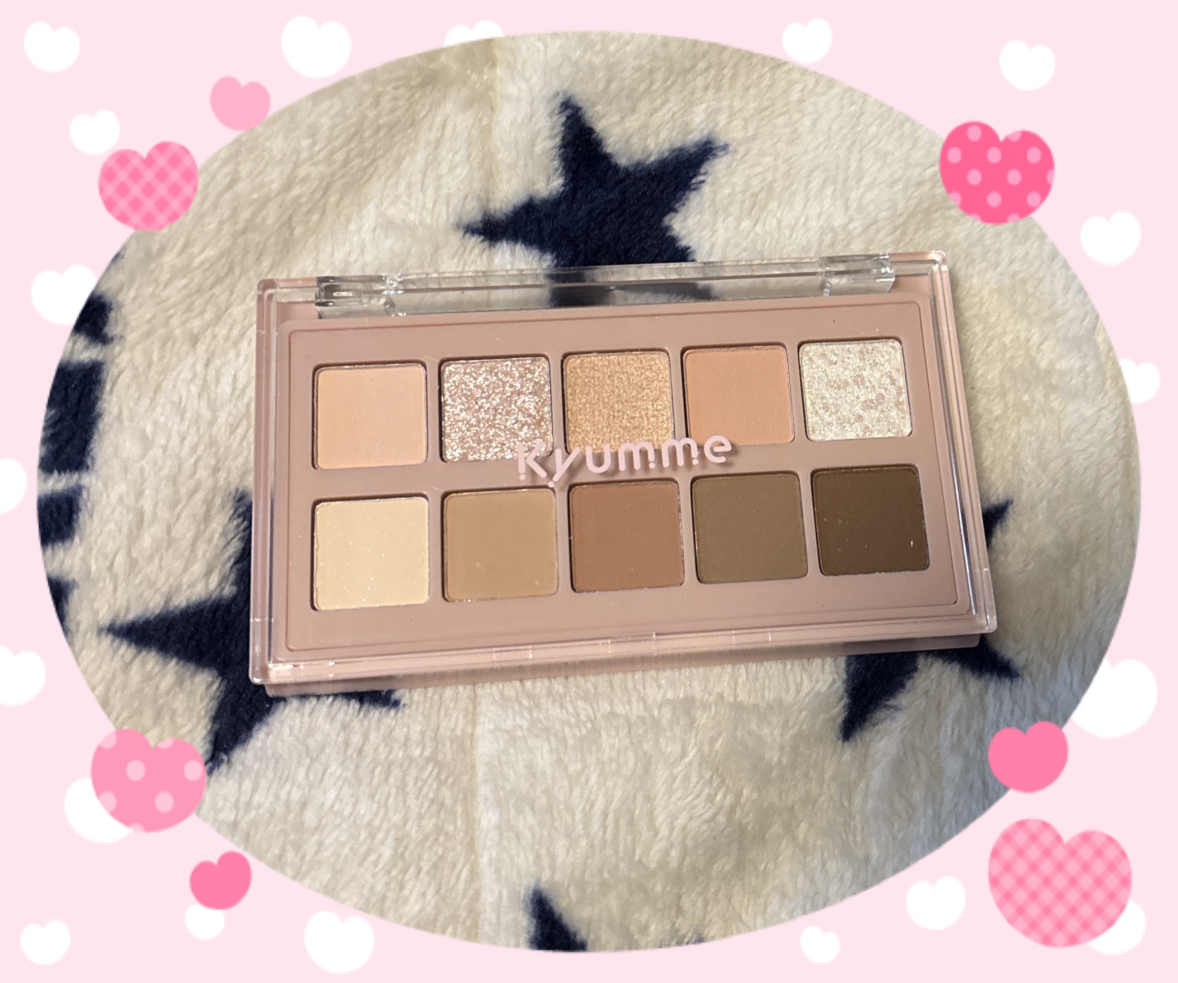 KM デイリートーンアイシャドウパレット/Kyumme/アイシャドウパレットを使ったクチコミ（2枚目）