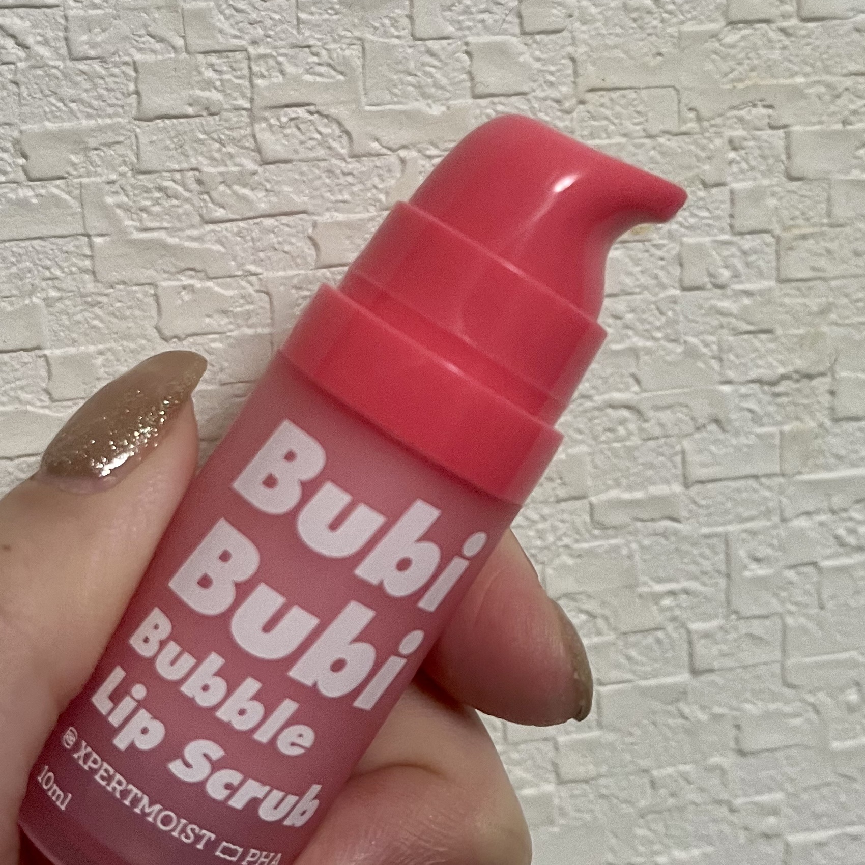 ブビブビ バブルリップスクラブ/unpa/リップスクラブを使ったクチコミ（2枚目）