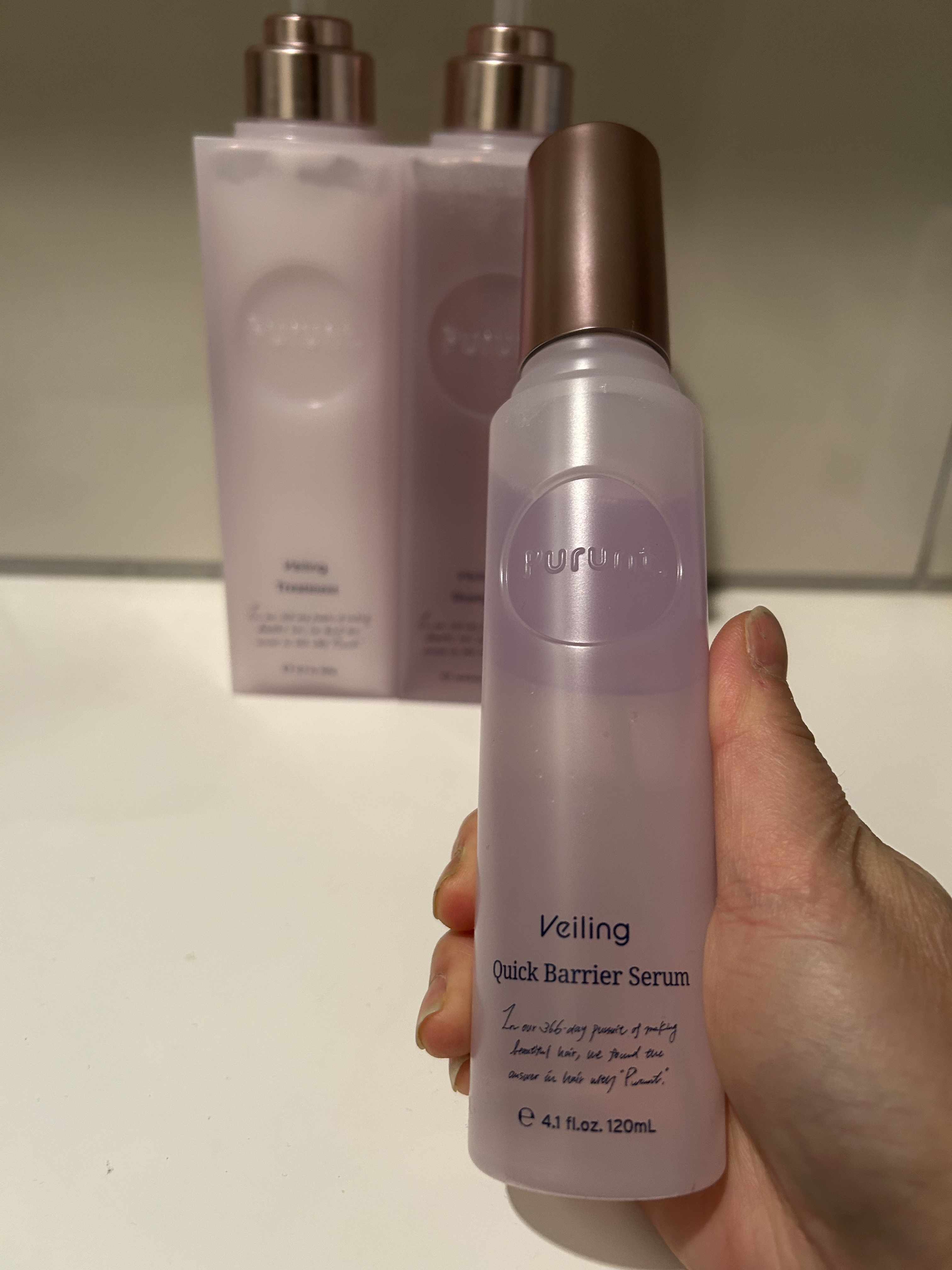 プルント　ヴェーリング美容液シャンプー／トリートメント/Purunt./シャンプー・コンディショナーを使ったクチコミ（3枚目）