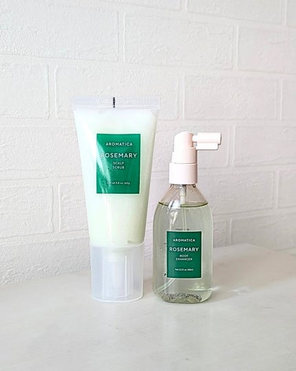 ローズマリー スカルプ スクラブ/AROMATICA/ヘッドスクラブを使ったクチコミ(6枚目)