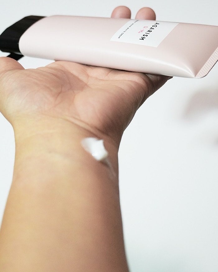 キューミースウィートボムホワイトクリーム/AGARISM/ボディクリームを使ったクチコミ(4枚目)