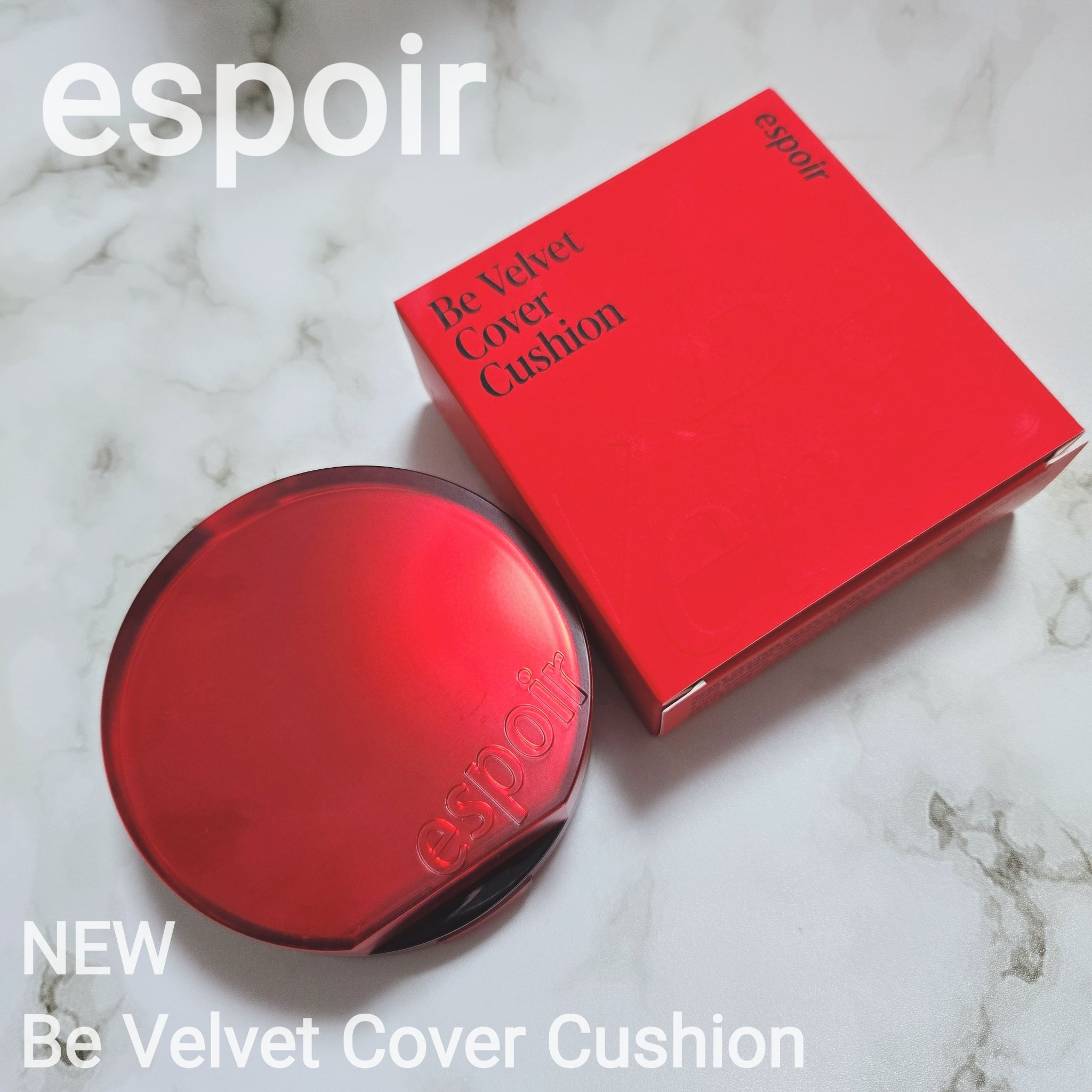 ビーベルベットカバークッション/espoir/クッションファンデーションを使ったクチコミ（1枚目）