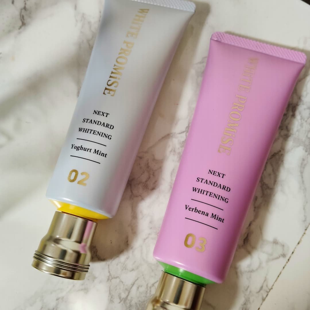 ホワイトプロミス  美白*＋口臭ケア/WHiTE PROMiSE/歯磨き粉を使ったクチコミ（2枚目）