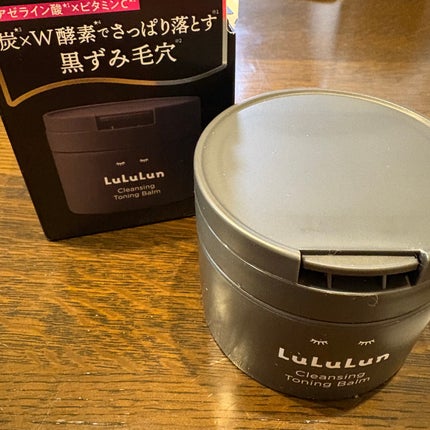 ルルルンクレンジング トーニングバーム CLEAR BLACK/ルルルン/クレンジングバームを使ったクチコミ(1枚目)