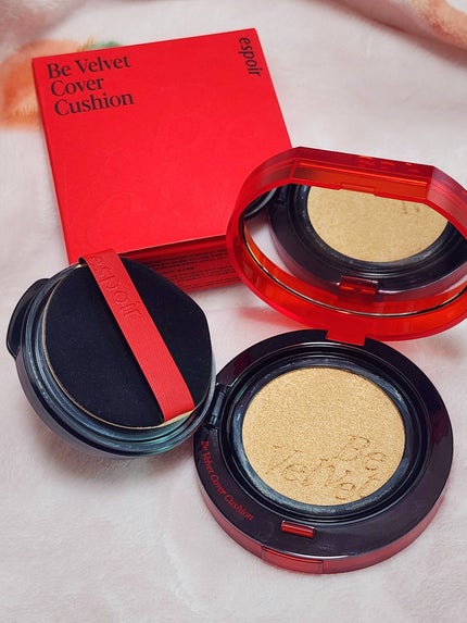ビーベルベット カバークッション/espoir/クッションファンデーションを使ったクチコミ(2枚目)