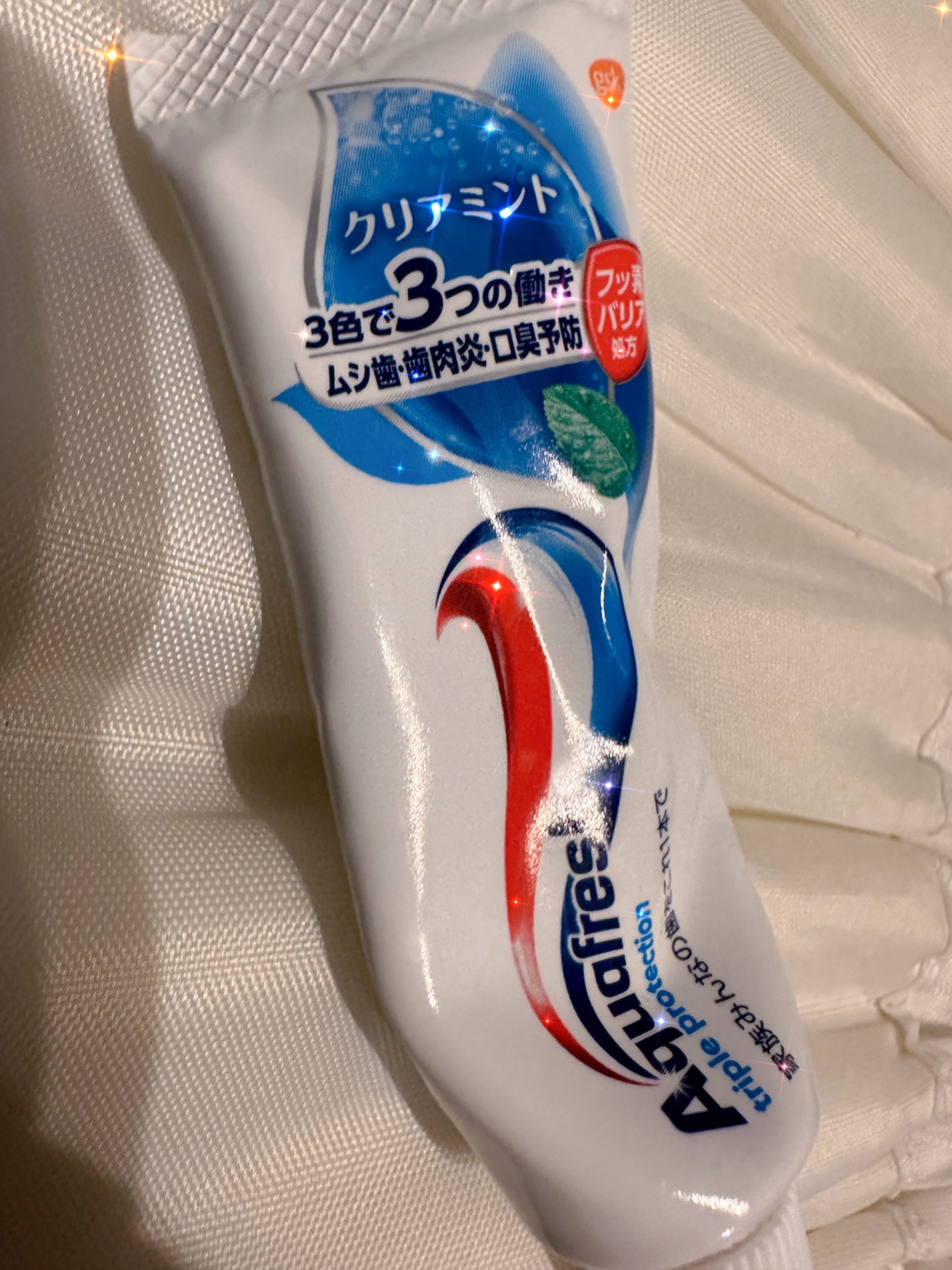 アクアフレッシュ/アクアフレッシュ/歯磨き粉を使ったクチコミ(1枚目)