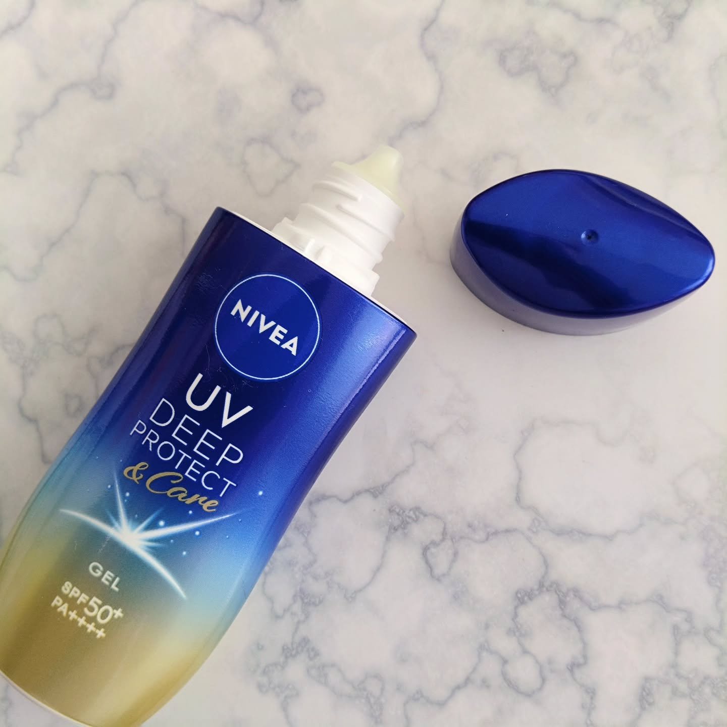ニベアUV ディープ プロテクト＆ケア ジェル/ニベア/日焼け止めジェルを使ったクチコミ（2枚目）