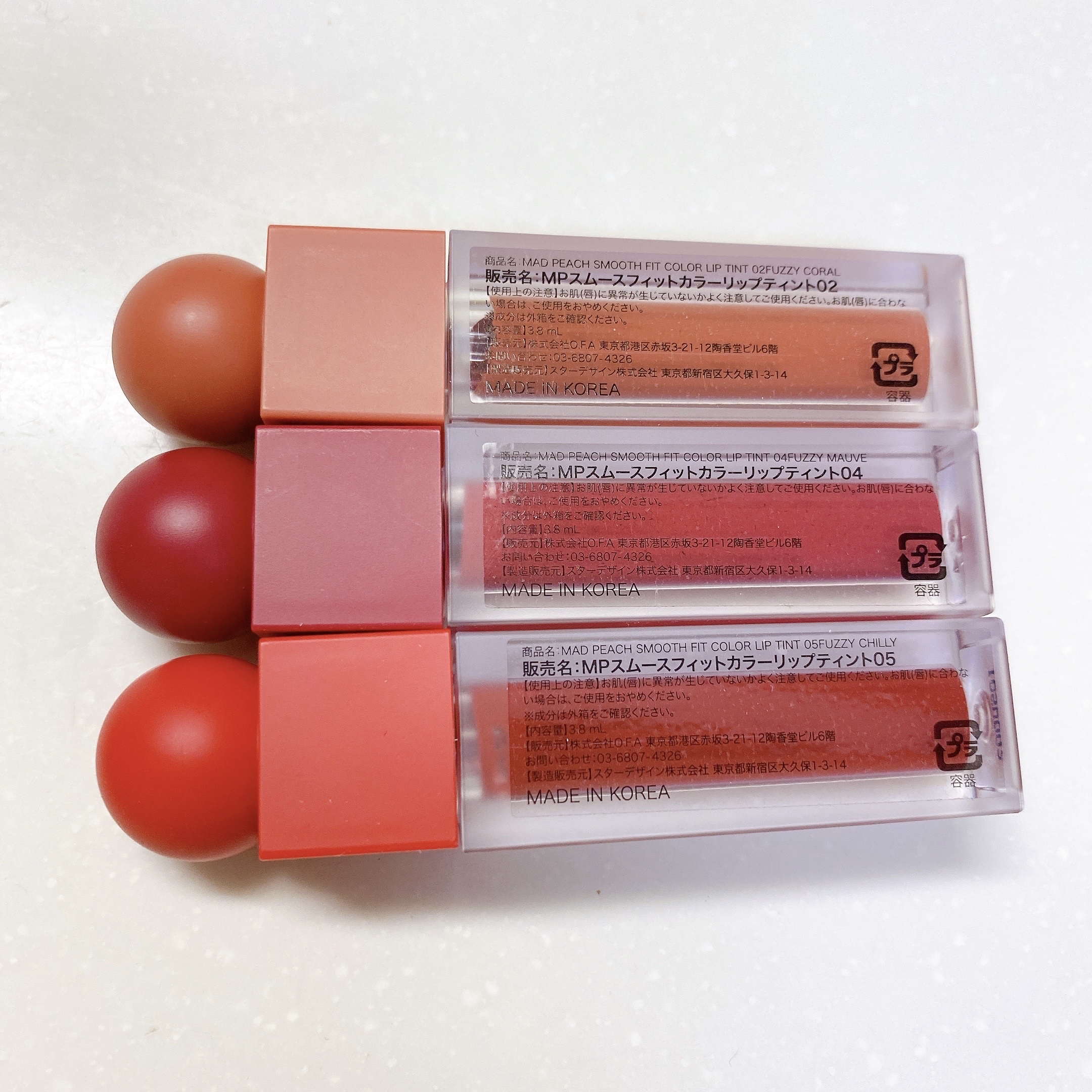 マッドピーチスムースフィットカラーリップティント/MAD PEACH/リップティントを使ったクチコミ（2枚目）
