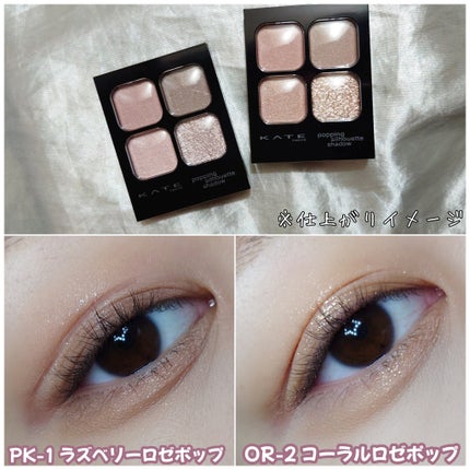 ケイト ポッピングシルエットシャドウ/KATE/アイシャドウパレットを使ったクチコミ(8枚目)