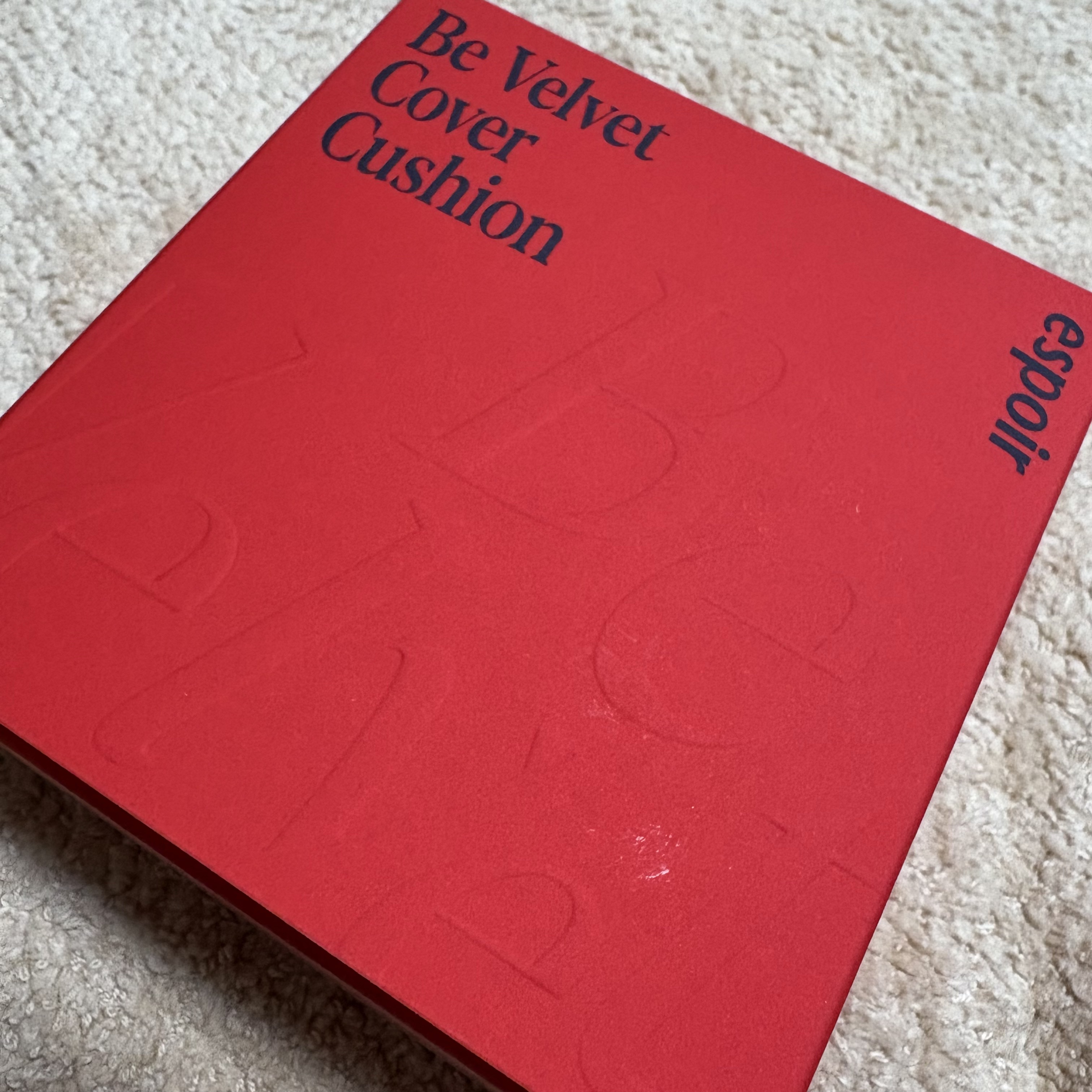 ビーベルベットカバークッション/espoir/クッションファンデーションを使ったクチコミ（1枚目）