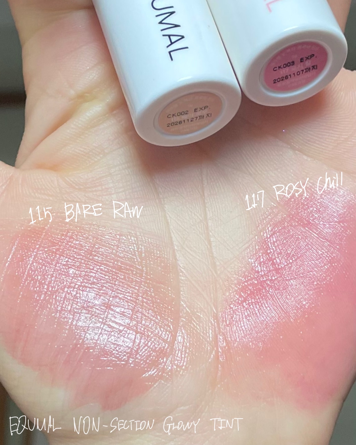 ノンセクショングローリーティント/EQUMAL/リップティントを使ったクチコミ（1枚目）