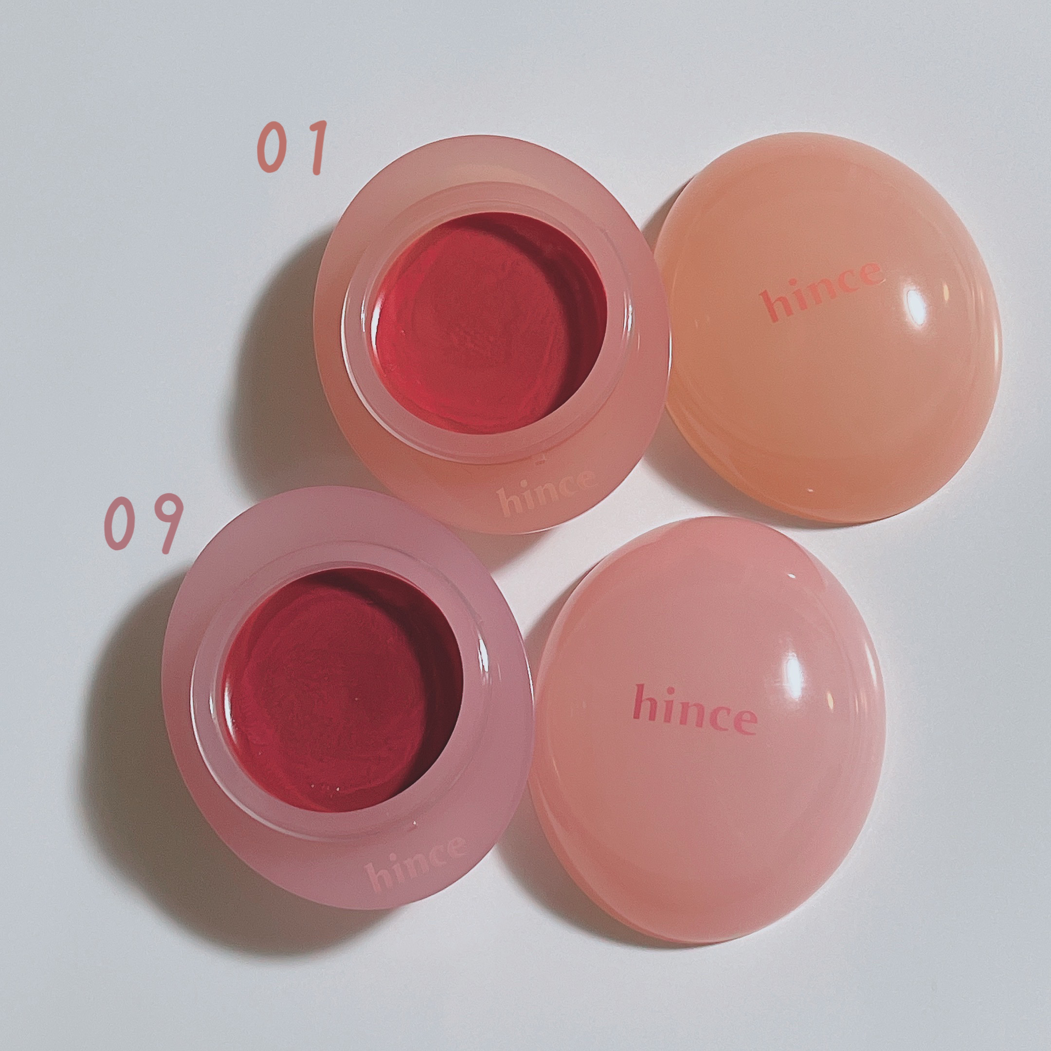 ロウグロウデューイーボール/hince/リップバームを使ったクチコミ（2枚目）