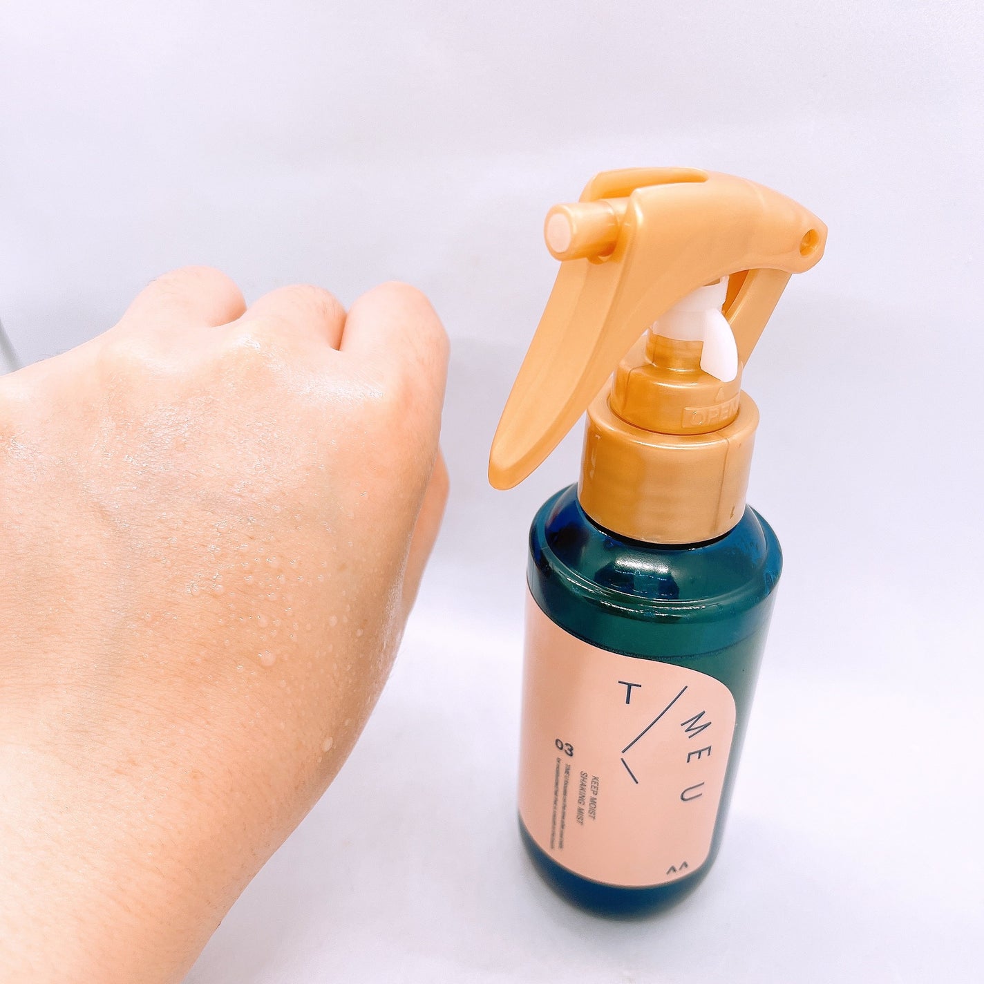 タイムユー キープモイスト シェイキングミスト/T/ME U/ヘアミストを使ったクチコミ(3枚目)