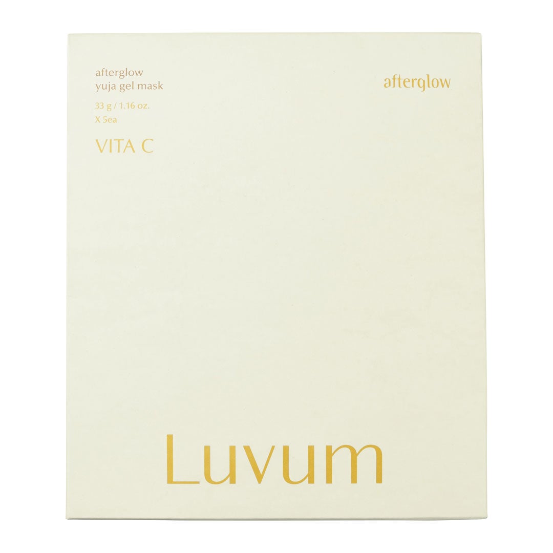 ラビューム アフターグロウ ゆずゲルマスク Luvum