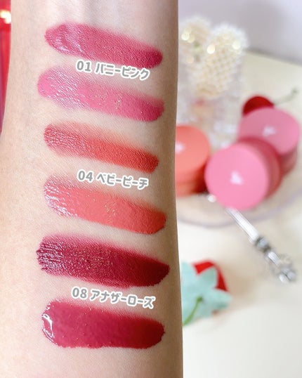 ショッキングリップティント/TONYMOLY/リップティントを使ったクチコミ(9枚目)