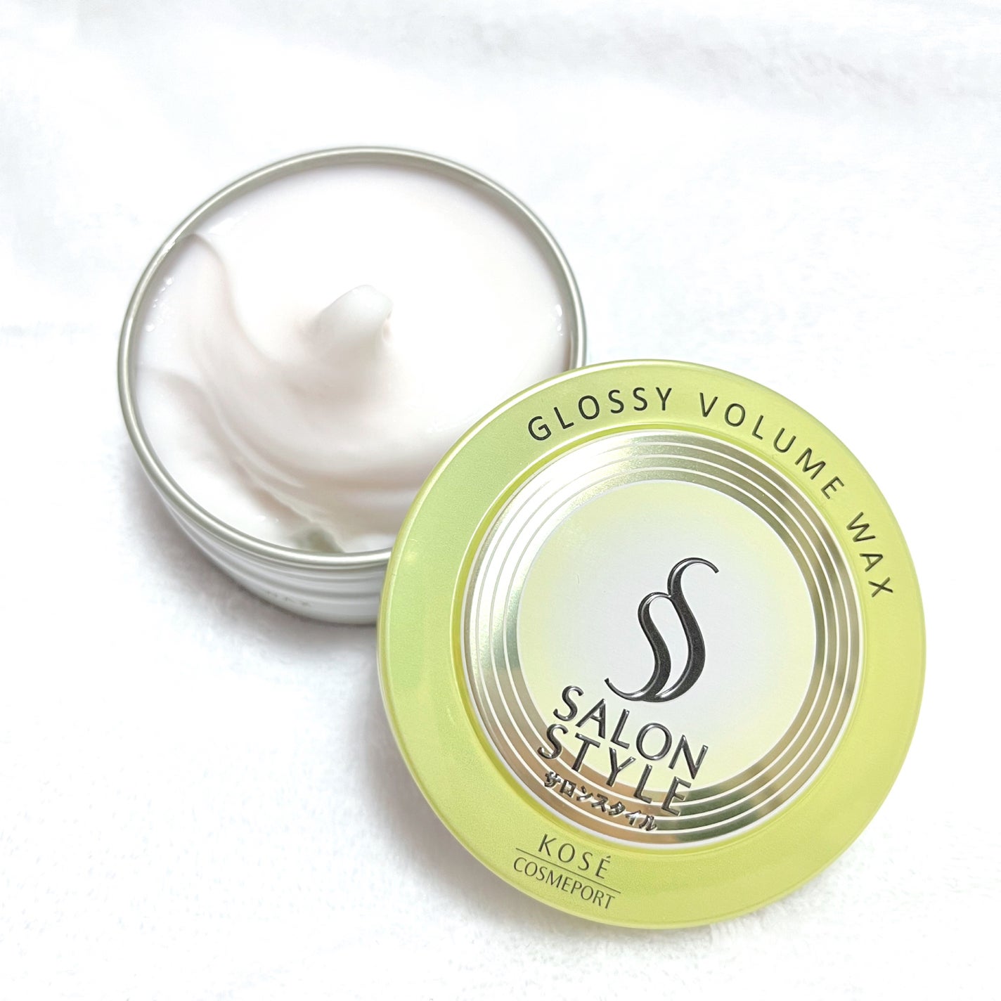 サロンスタイル ヘアワックス (グロッシーボリューム)/サロンスタイル/ヘアワックス・クリームを使ったクチコミ(2枚目)