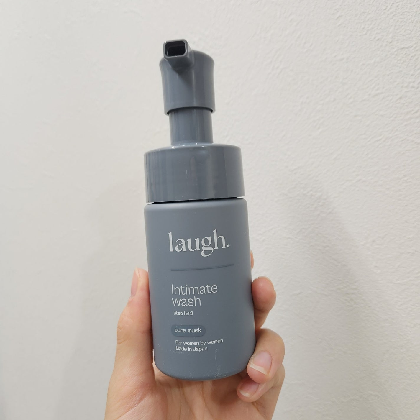 laugh.インティメイトウォッシュ ピュアムスク/laugh./デリケートゾーンケアを使ったクチコミ(1枚目)
