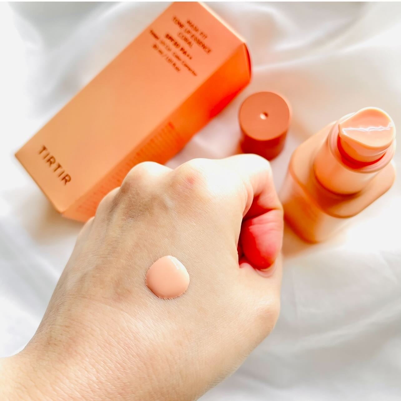 マスクフィットトーンアップエッセンス/TIRTIR(ティルティル)/化粧下地を使ったクチコミ(3枚目)