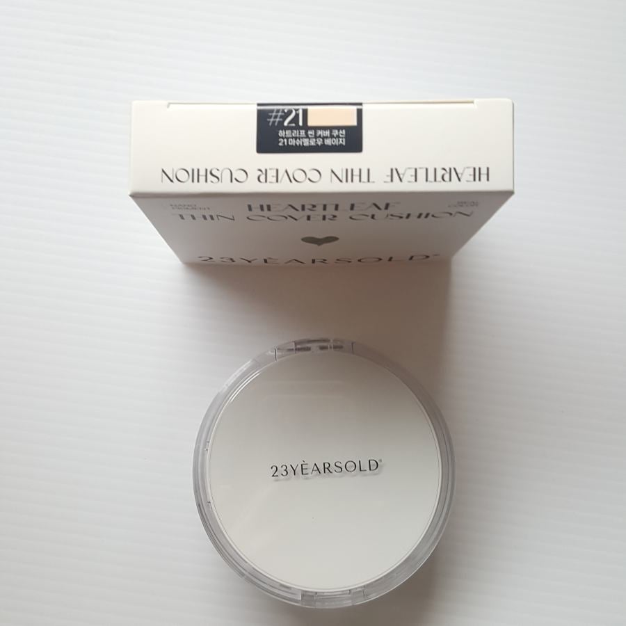ハートリーフシーンカバークッション/23years old/クッションファンデーションを使ったクチコミ(2枚目)