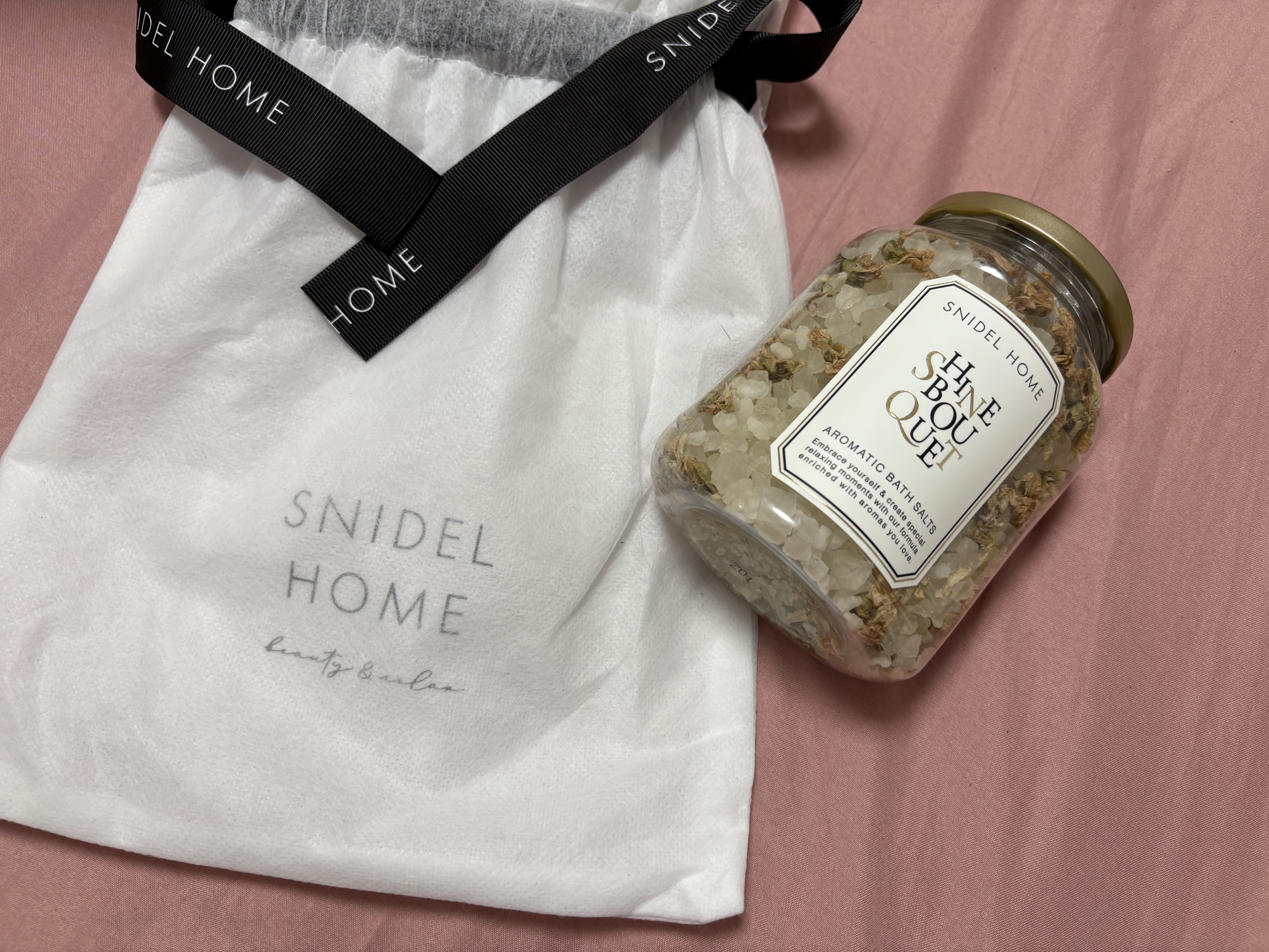 アロマティックバスソルト  　SHINE BOUQUET/SNIDEL HOME/無機塩系入浴剤を使ったクチコミ（1枚目）