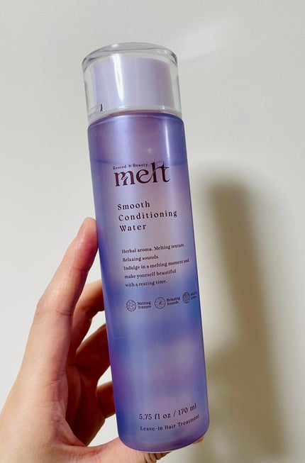 スムース コンディショニング ウォーター/melt/アウトバストリートメントを使ったクチコミ(1枚目)