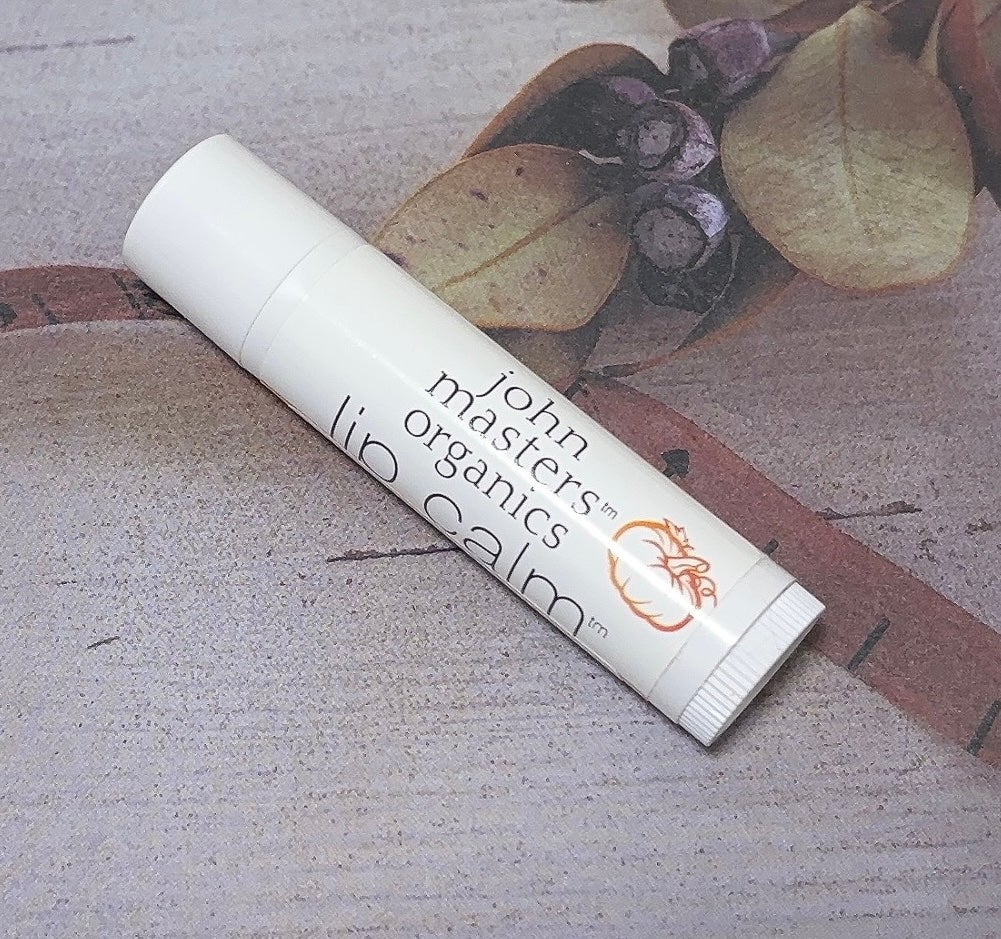 リップカーム パンプキンスパイス/john masters organics/リップケアを使ったクチコミ(1枚目)