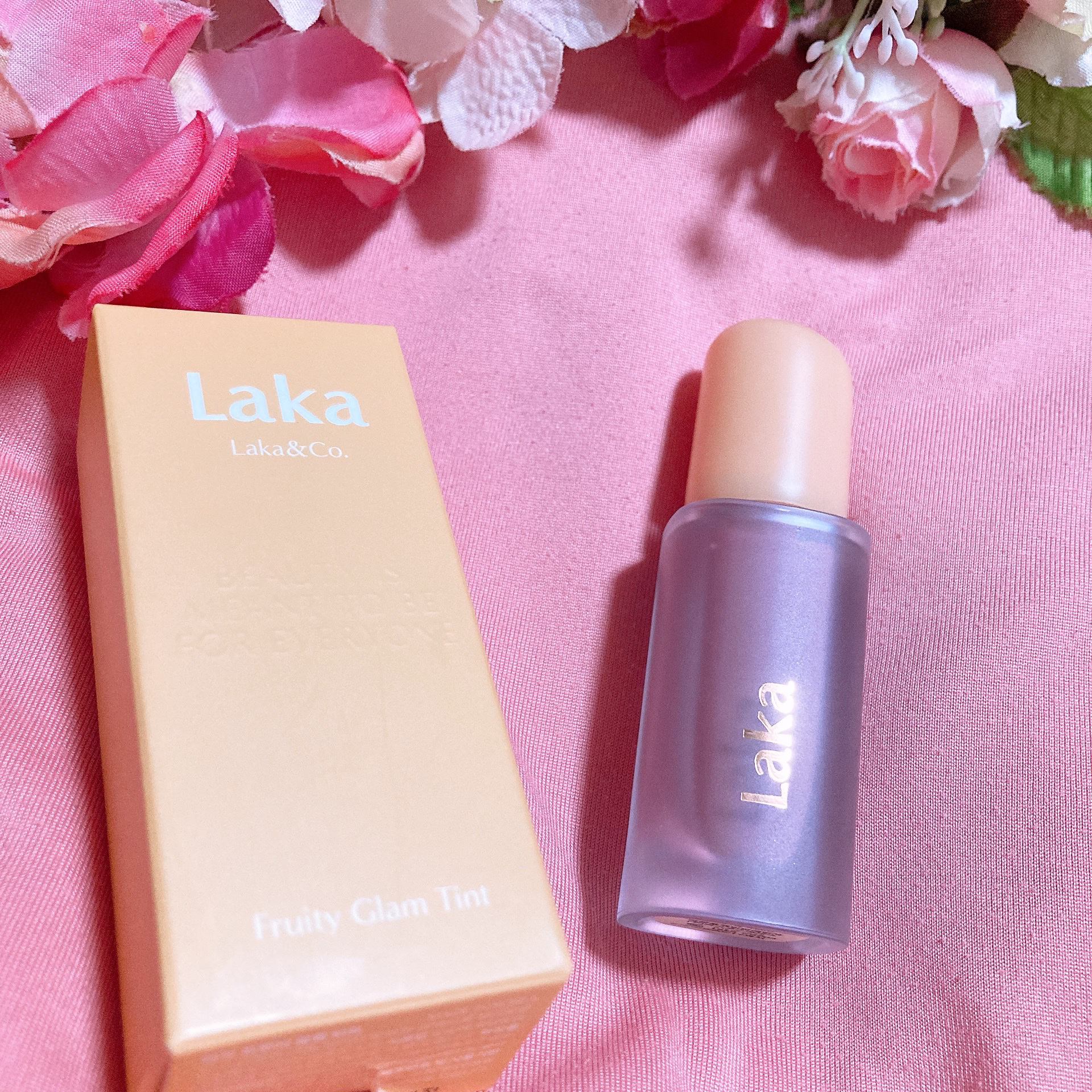 フルーティーグラムティント/Laka/リップティントを使ったクチコミ（3枚目）