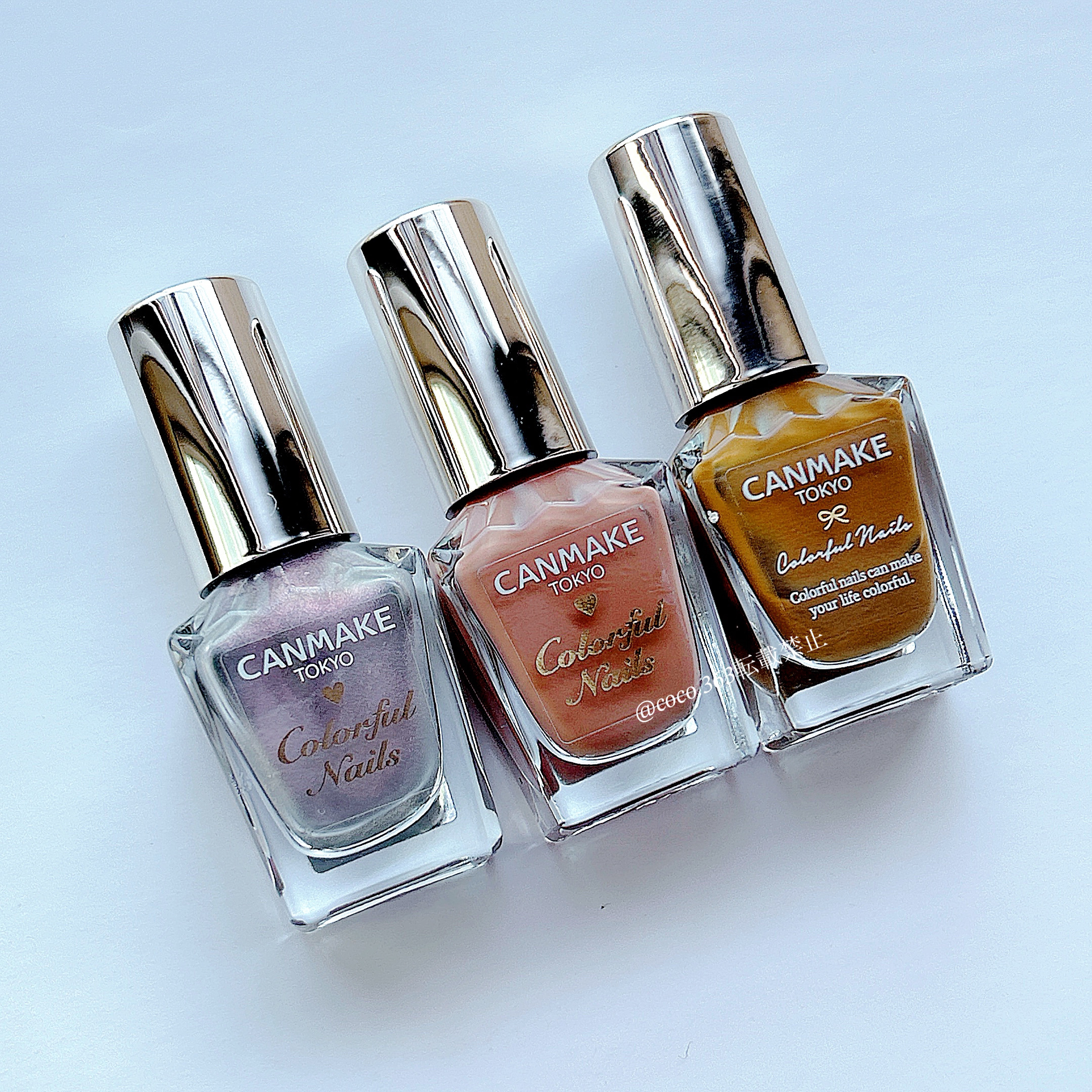 カラフルネイルズ/キャンメイク/マニキュアを使ったクチコミ（3枚目）